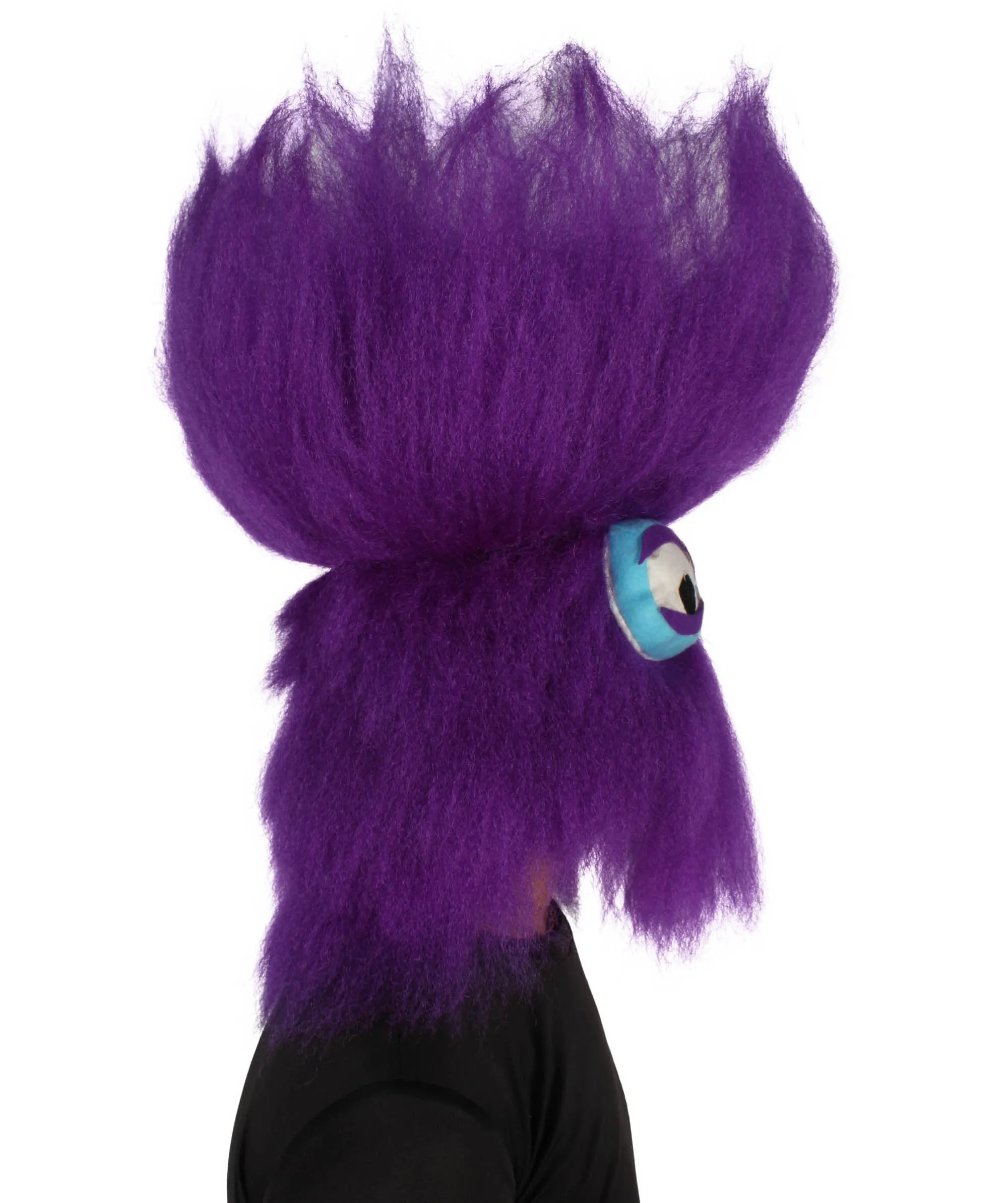 HPO Adult Unisex American Animated Movie Character Purple Mask| Perfect for Halloween and Cosplay| Flame-retardant Synthetic Material