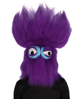 HPO Adult Unisex American Animated Movie Character Purple Mask| Perfect for Halloween and Cosplay| Flame-retardant Synthetic Material