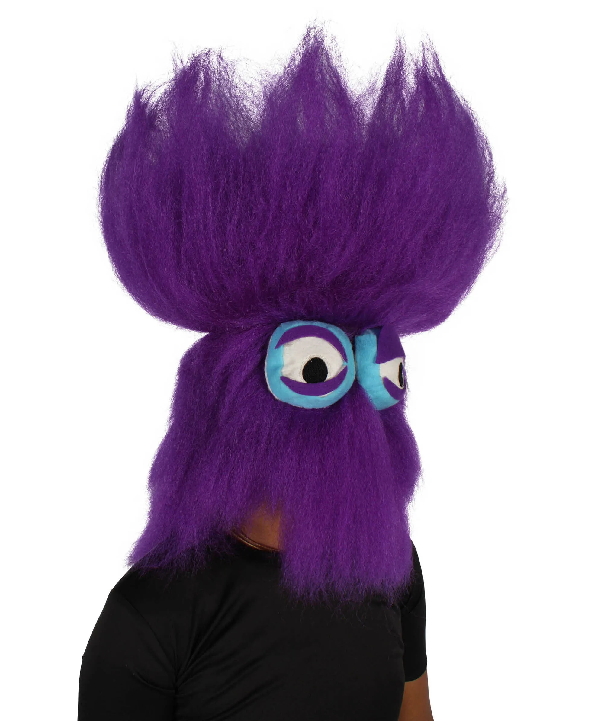 HPO Adult Unisex American Animated Movie Character Purple Mask| Perfect for Halloween and Cosplay| Flame-retardant Synthetic Material