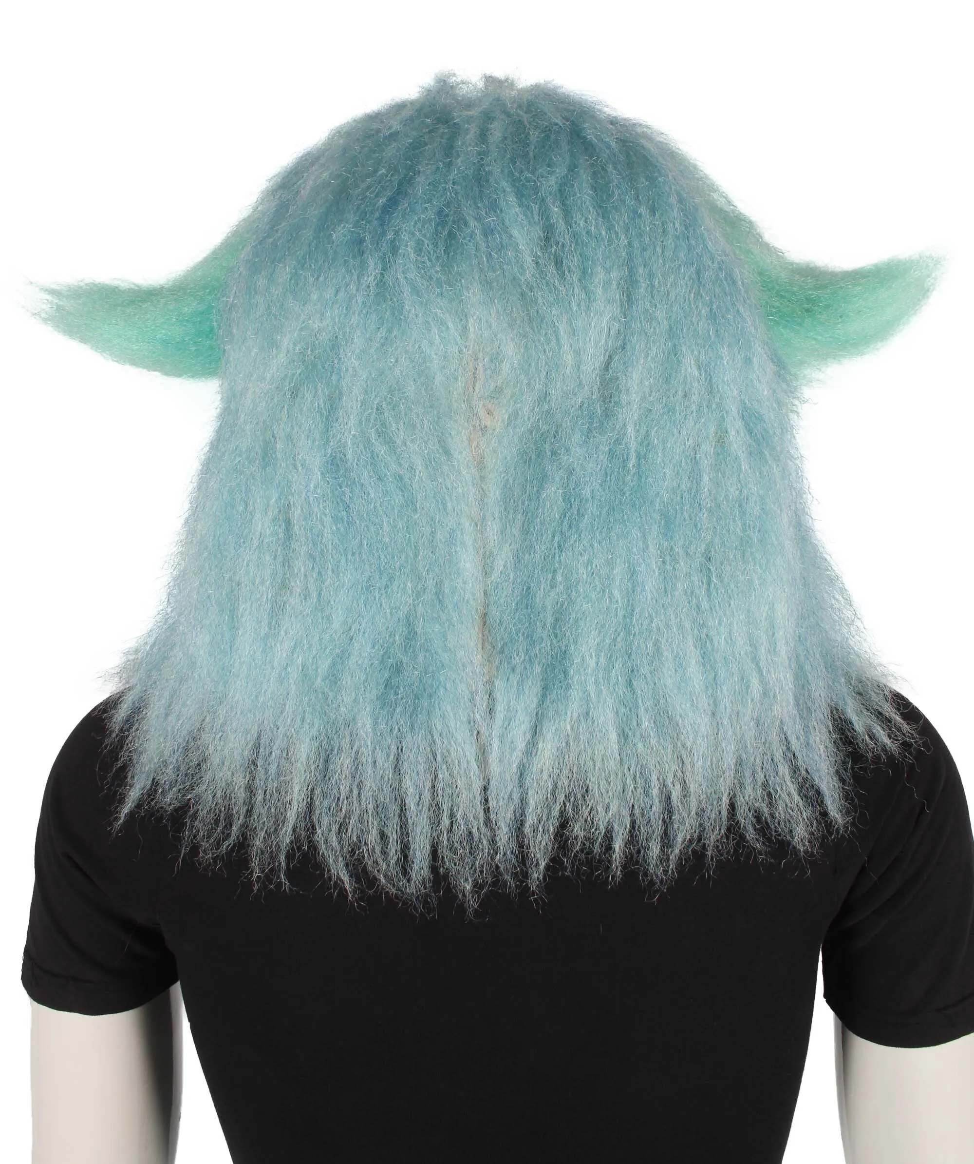 HPO Adult Unisex Little Monster Blue Mask| Perfect for Halloween| Flame-retardant Synthetic Fiber