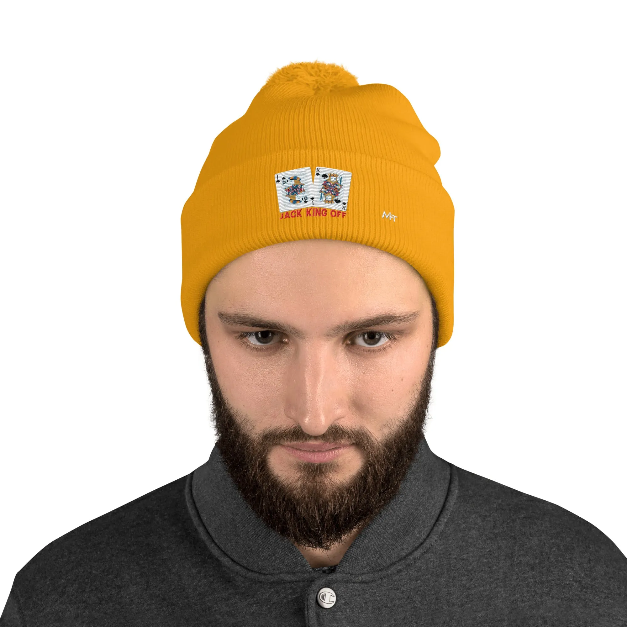 Jack King Off - Pom-Pom Beanie