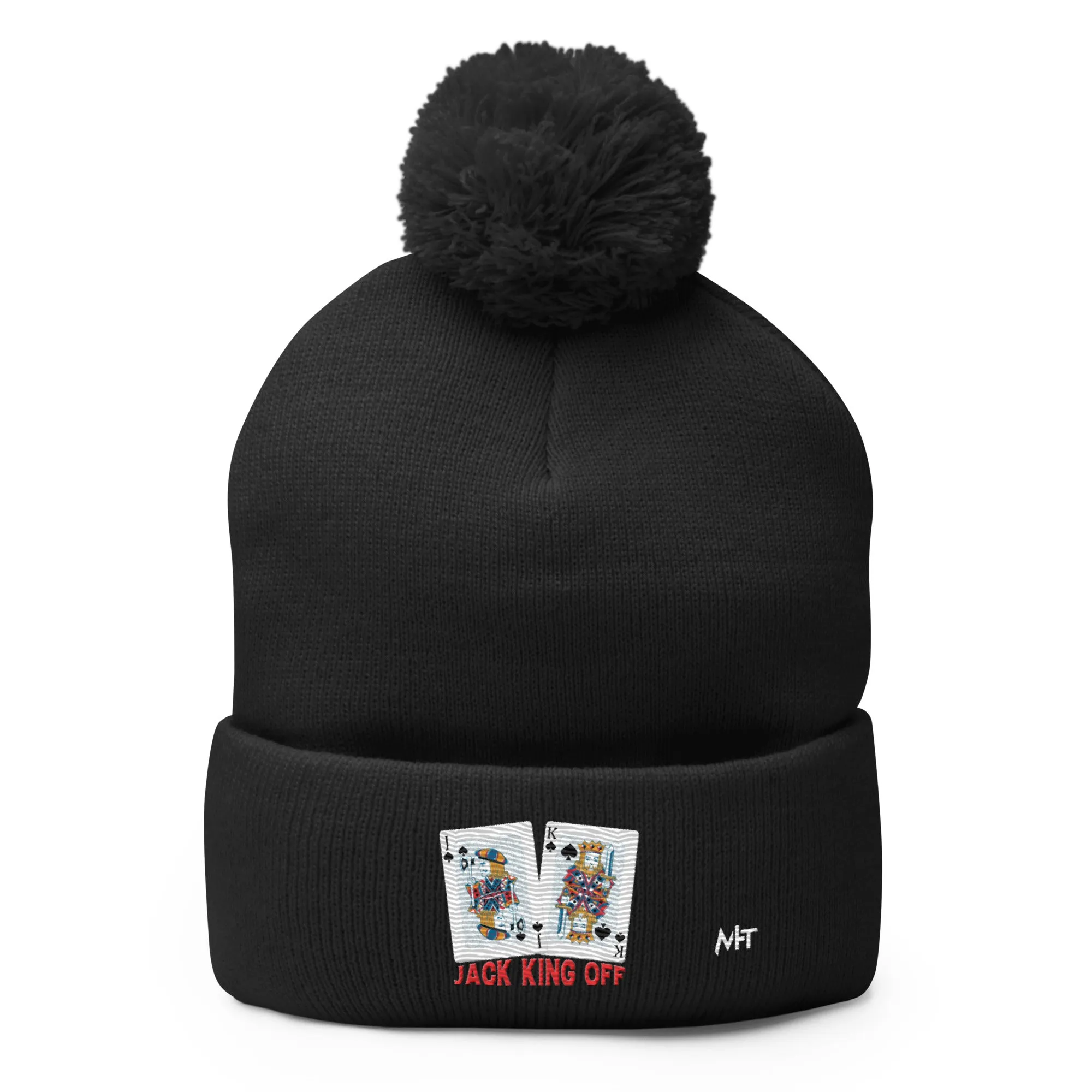 Jack King Off - Pom-Pom Beanie