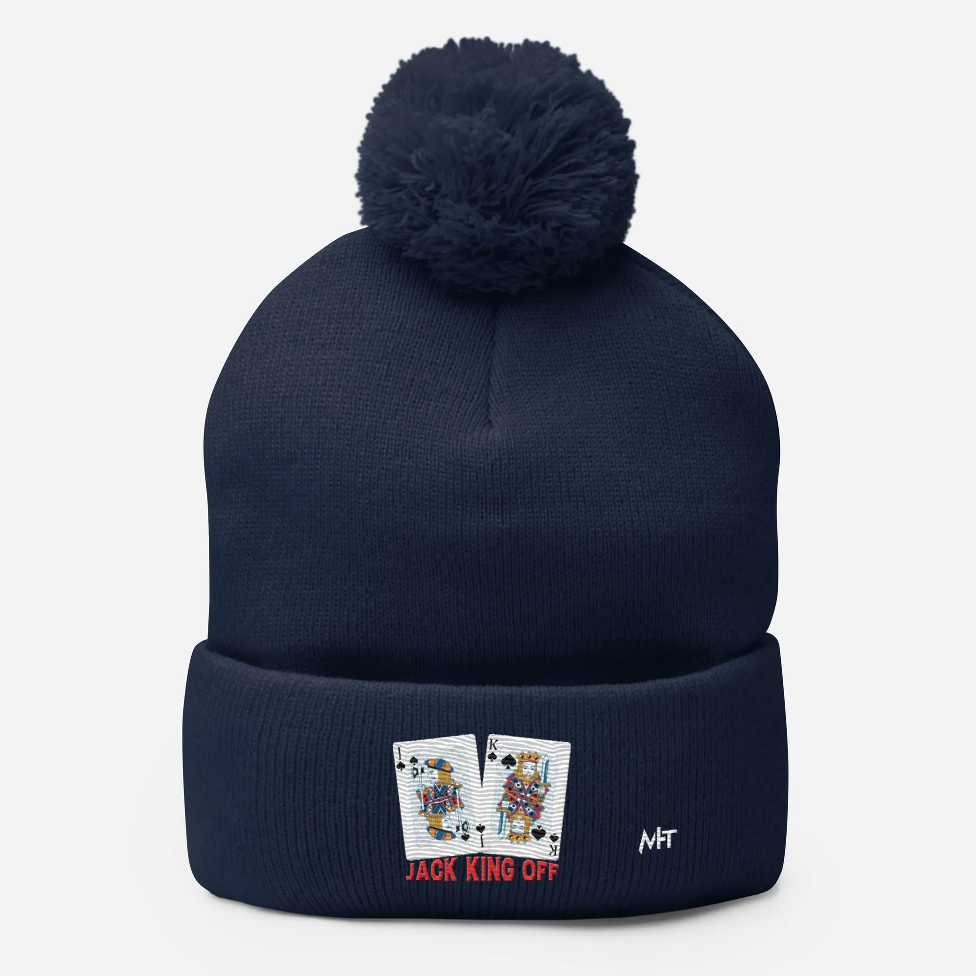 Jack King Off - Pom-Pom Beanie