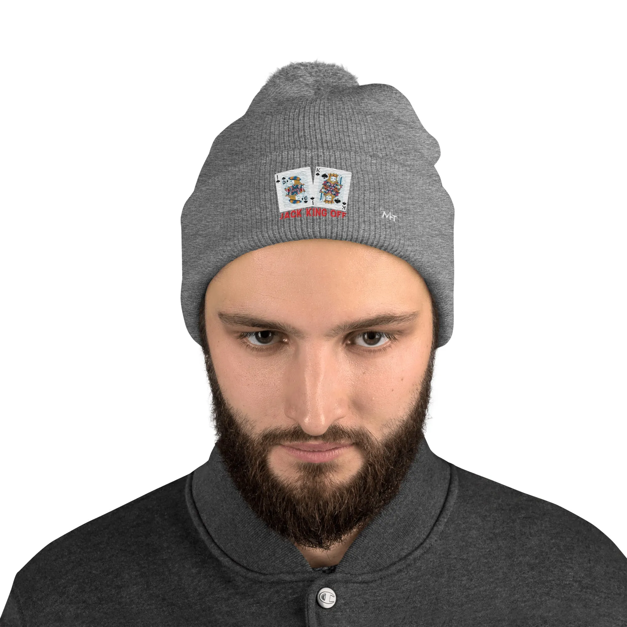 Jack King Off - Pom-Pom Beanie