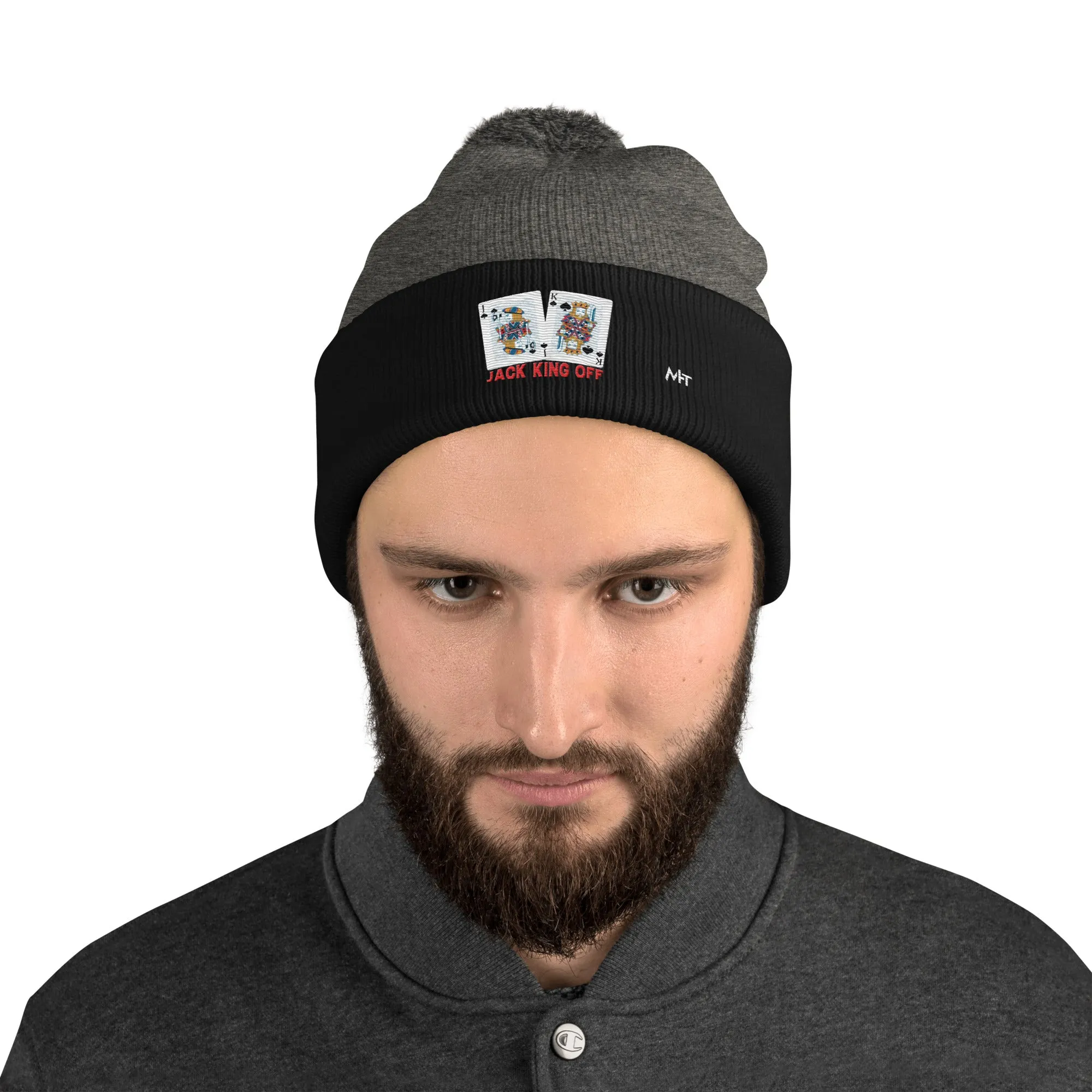 Jack King Off - Pom-Pom Beanie