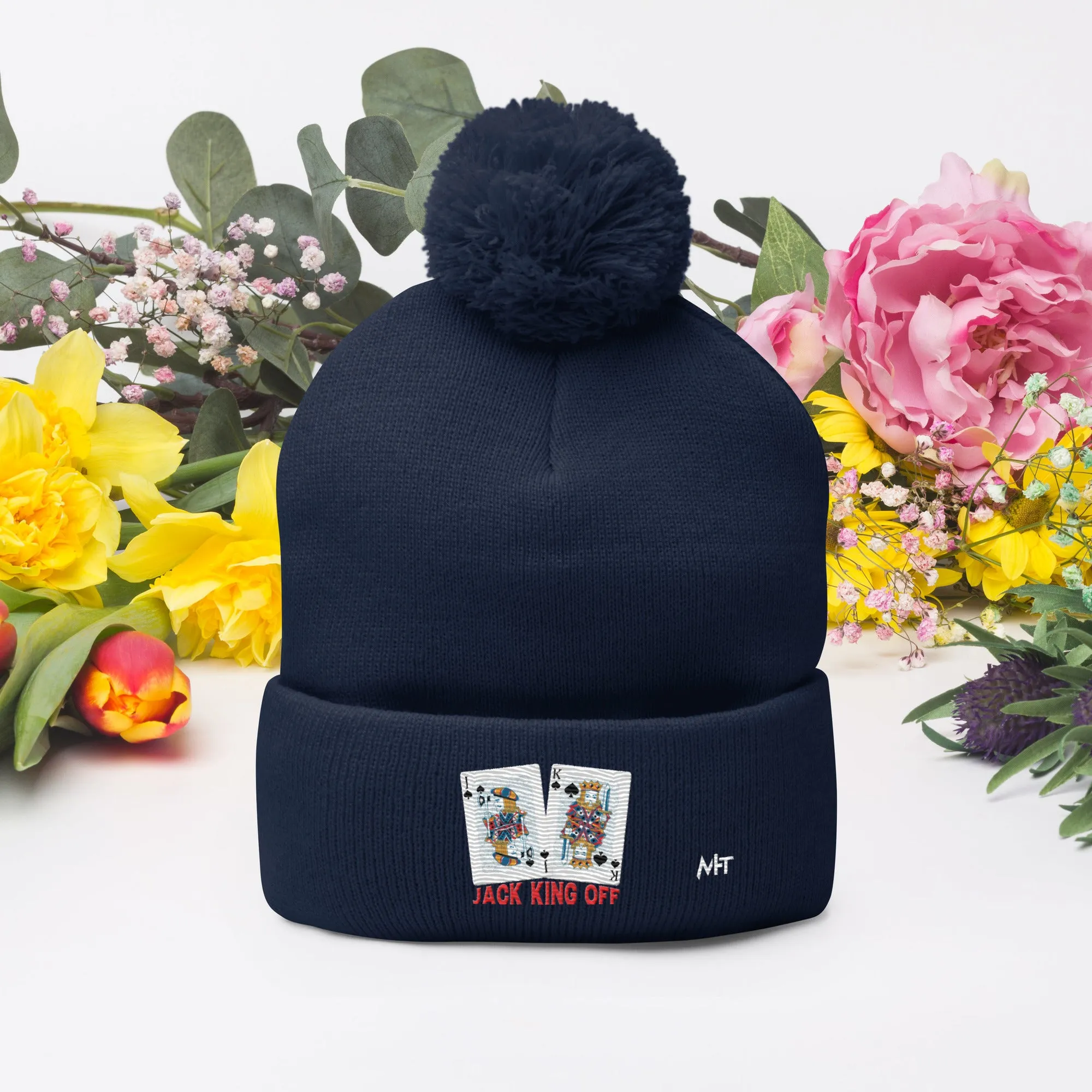 Jack King Off - Pom-Pom Beanie