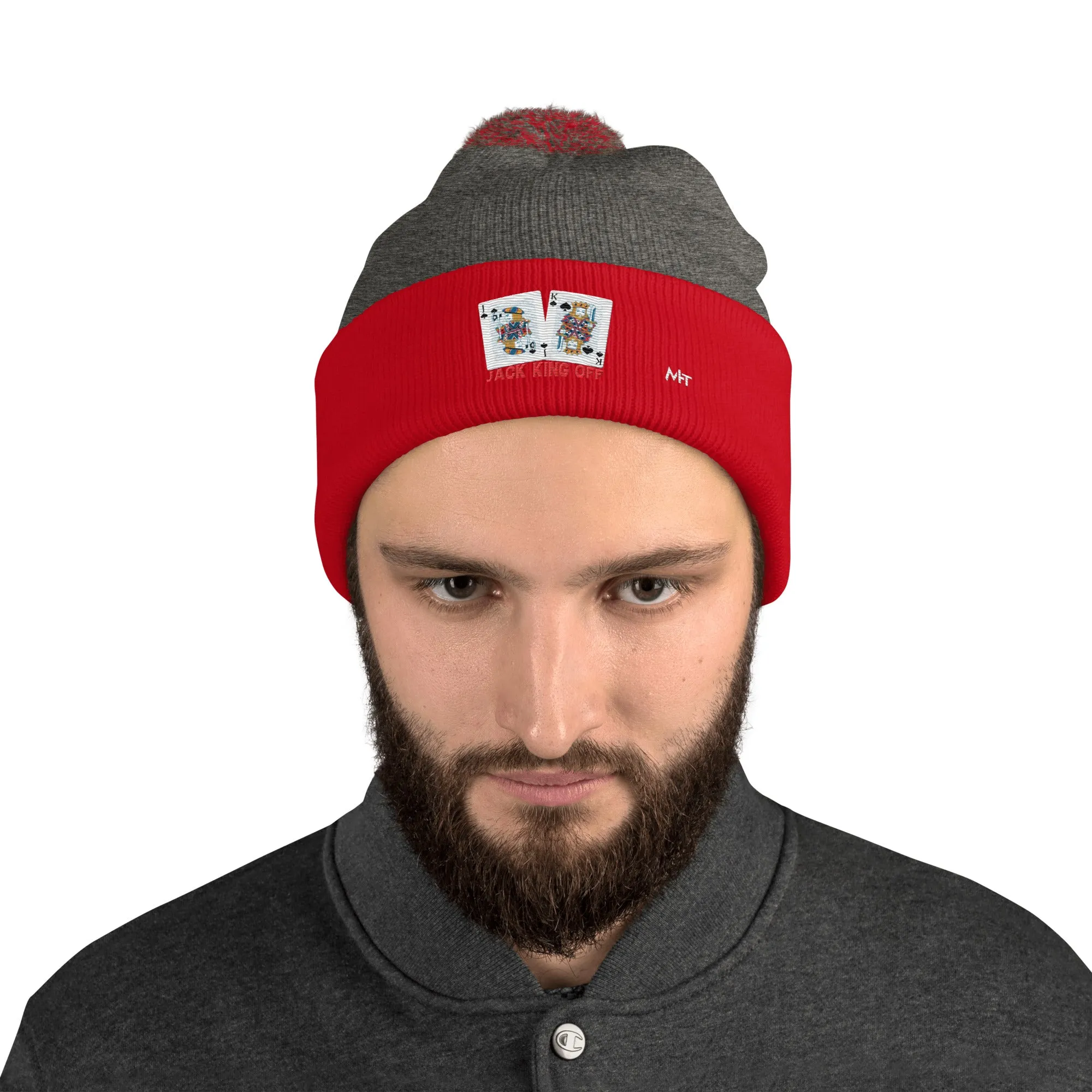Jack King Off - Pom-Pom Beanie