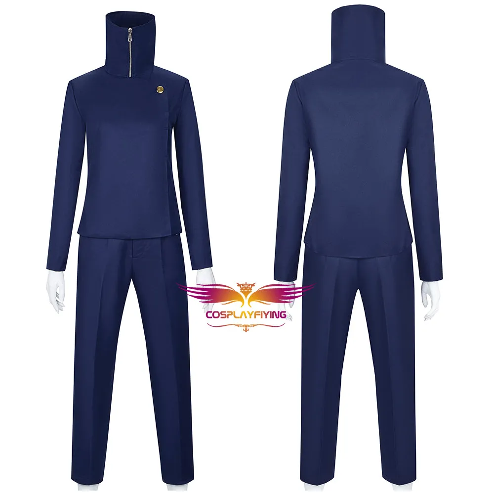 Jujutsu Kaisen Inumaki Toge Navy Blue Outfits Cosplay Costume for Halloween Carnival Party