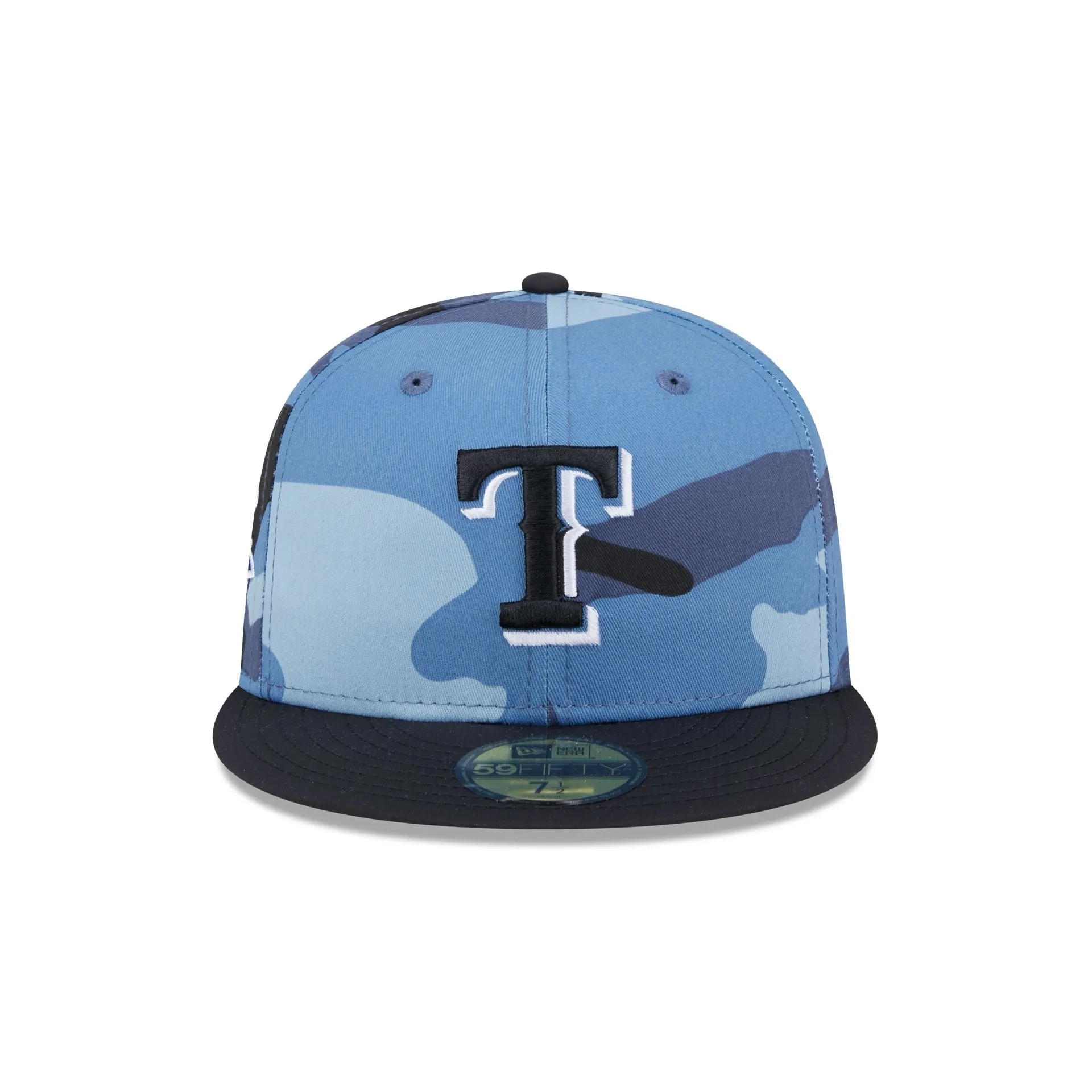 Just Caps Color Camo Texas Rangers 59FIFTY Fitted Hat