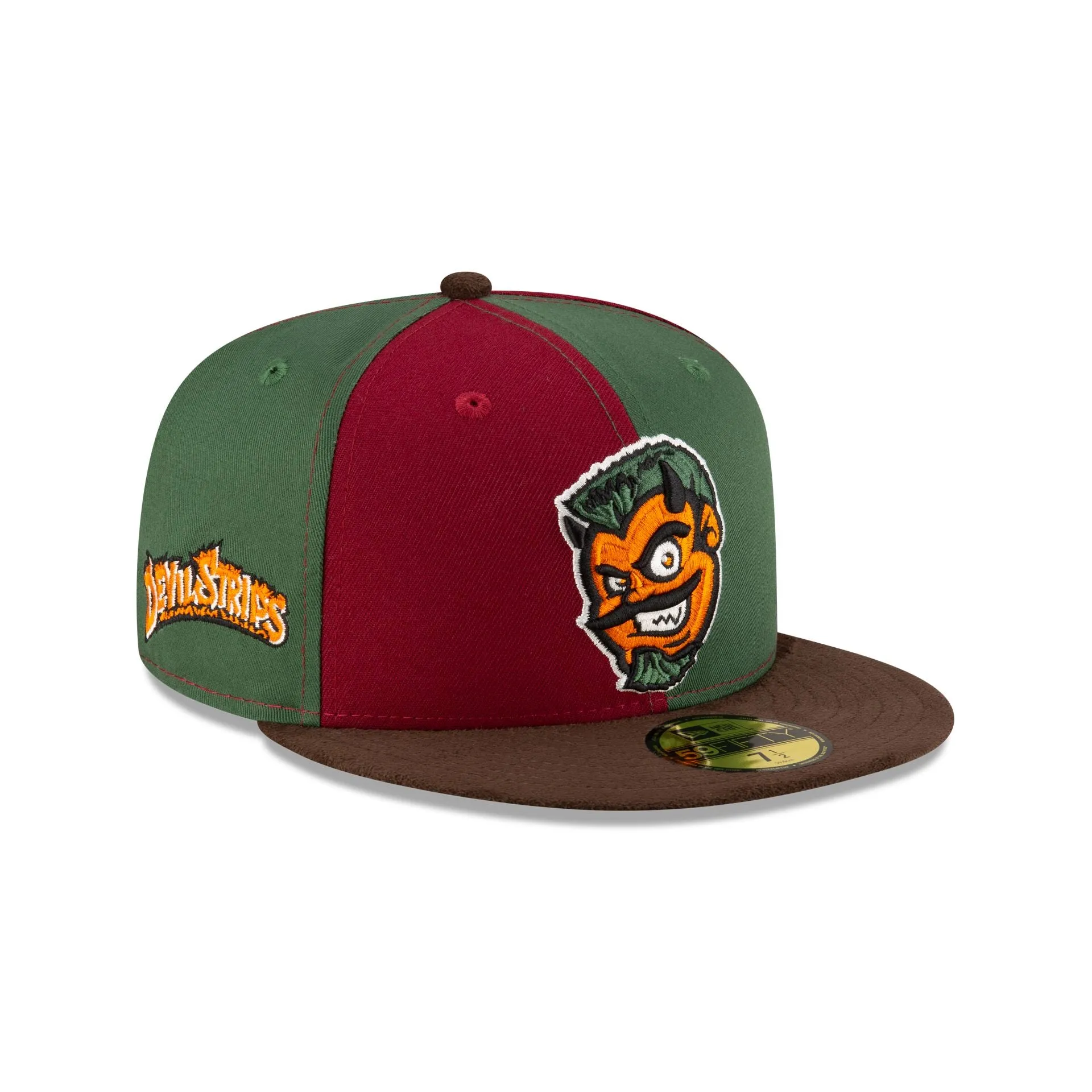 Just Caps Spooky Pack Akron RubberDucks 59FIFTY Fitted Hat