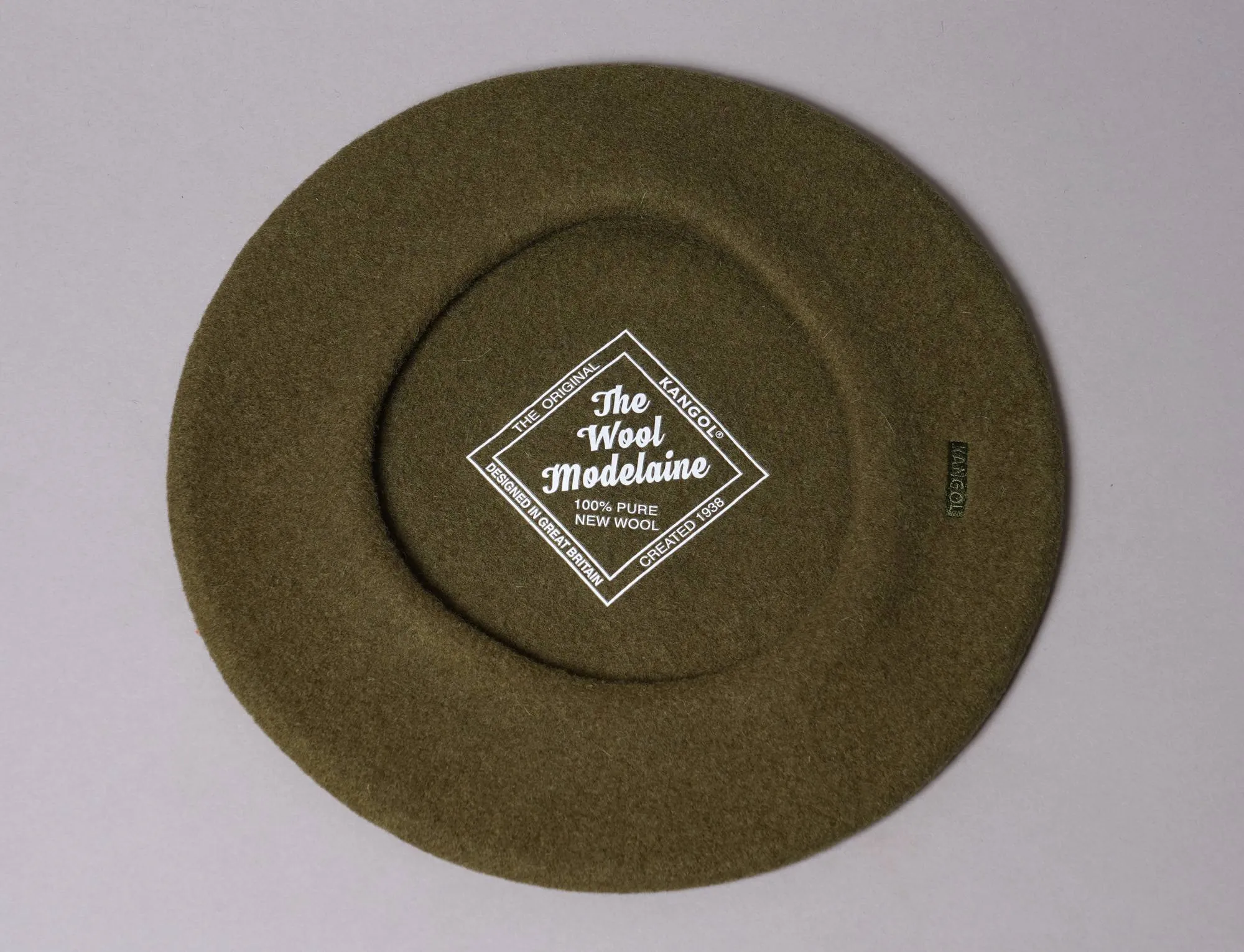 Kangol Modelaine Beret Winter Moss