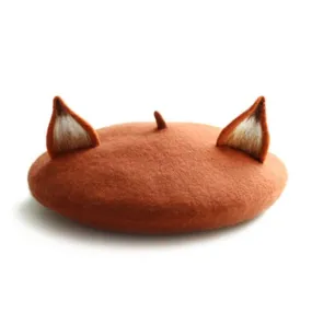 Kawaii Little Fox Ears Beret