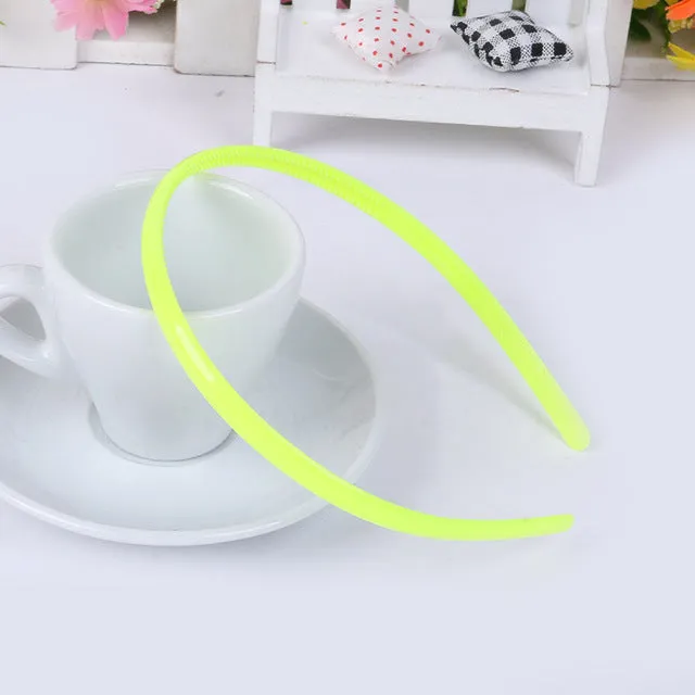 Korean Version Of The Popular Cute Children Diy Plastic WithTeeth Candy Color Head Hoop Headdress Headband Hair OrnamentsC001