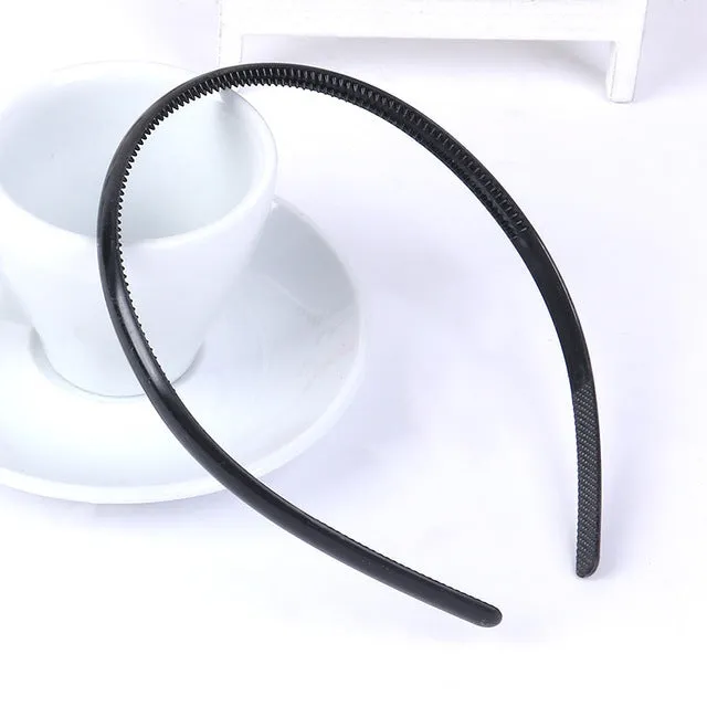 Korean Version Of The Popular Cute Children Diy Plastic WithTeeth Candy Color Head Hoop Headdress Headband Hair OrnamentsC001
