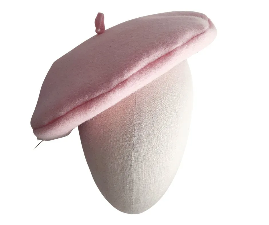 Ladies Italian Wool Felt Berets