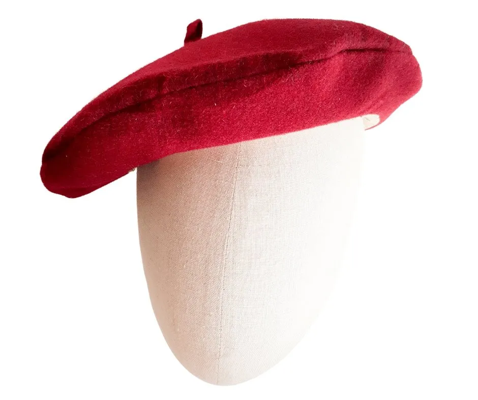 Ladies Italian Wool Felt Berets