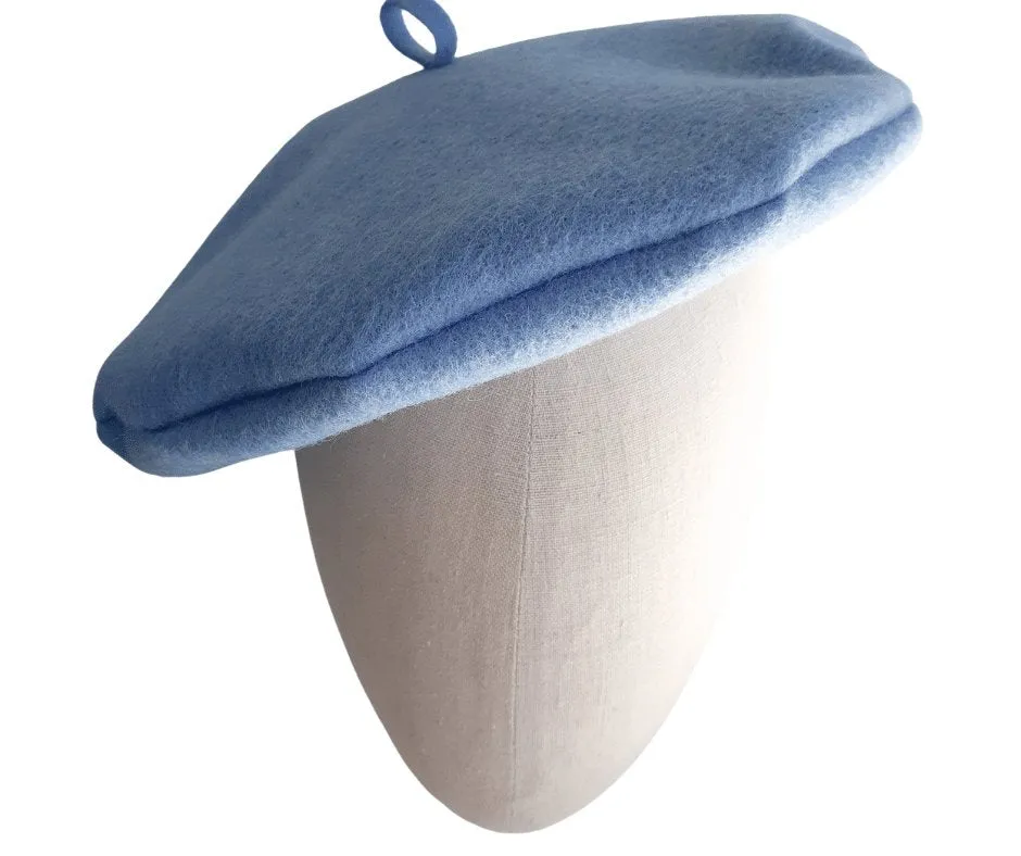 Ladies Italian Wool Felt Berets