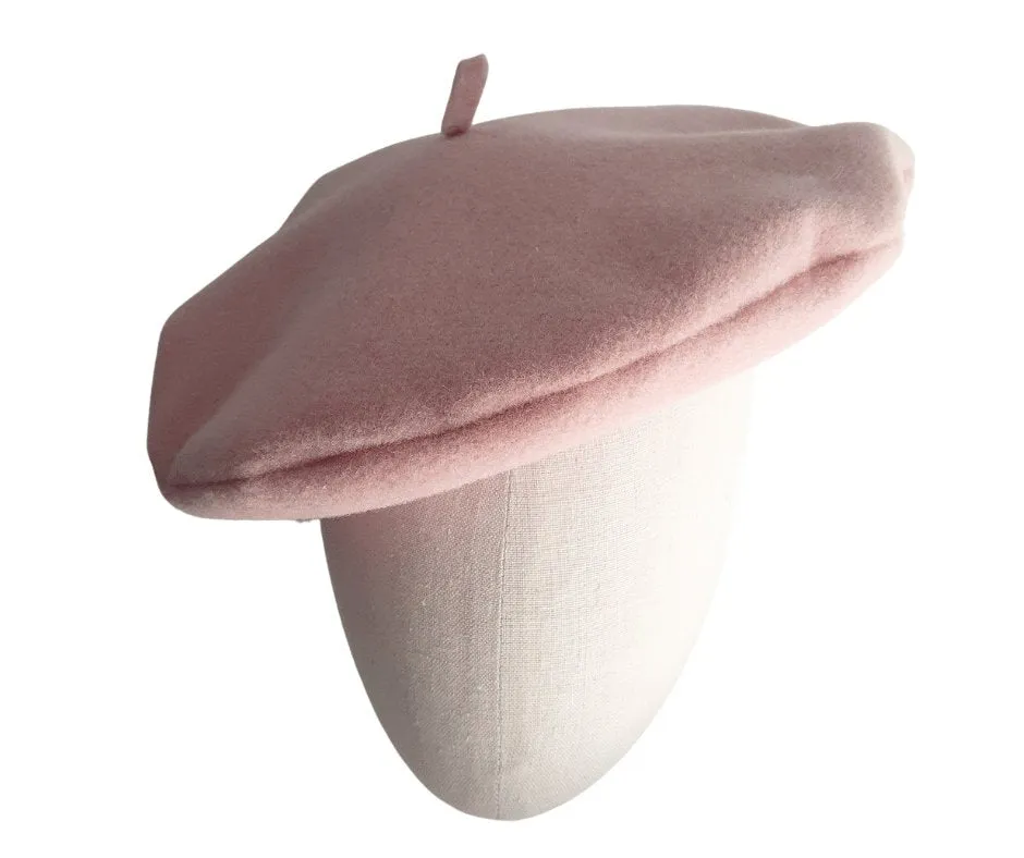 Ladies Italian Wool Felt Berets