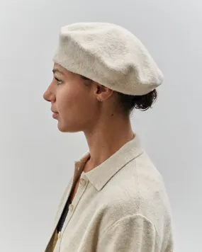 Lauren Manoogian Horizontal Beret, Ecru