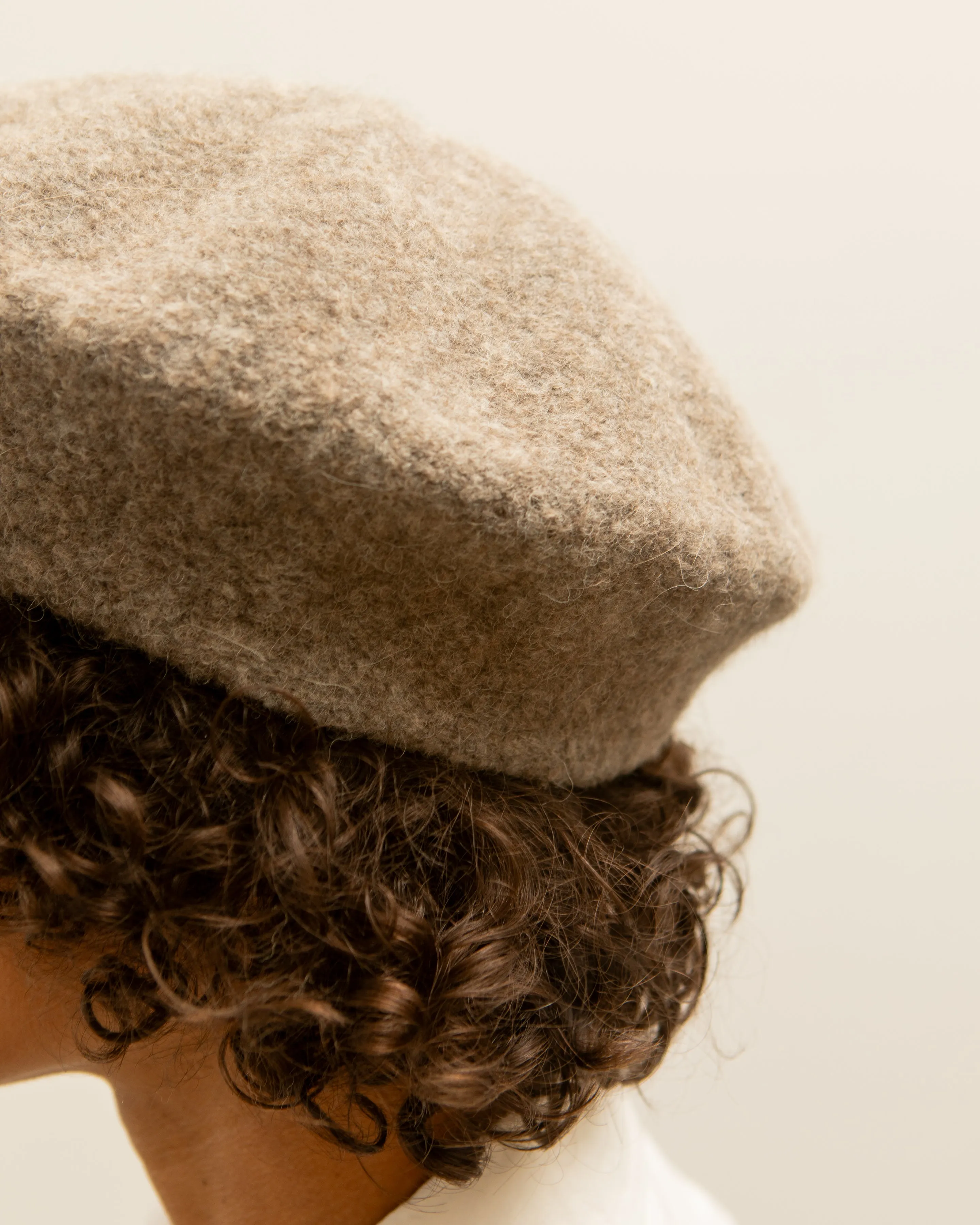 Lauren Manoogian Horizontal Beret, Granite
