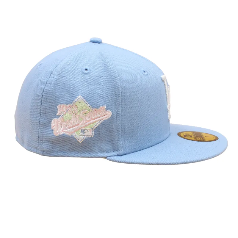 Los Angeles Dodgers Cooperstown 59Fifty Fitted World Series 1988 - Birdseye Blue/Grey