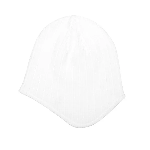 Mega Cap 5068 Rib-Knit Ear-Flap Beanie