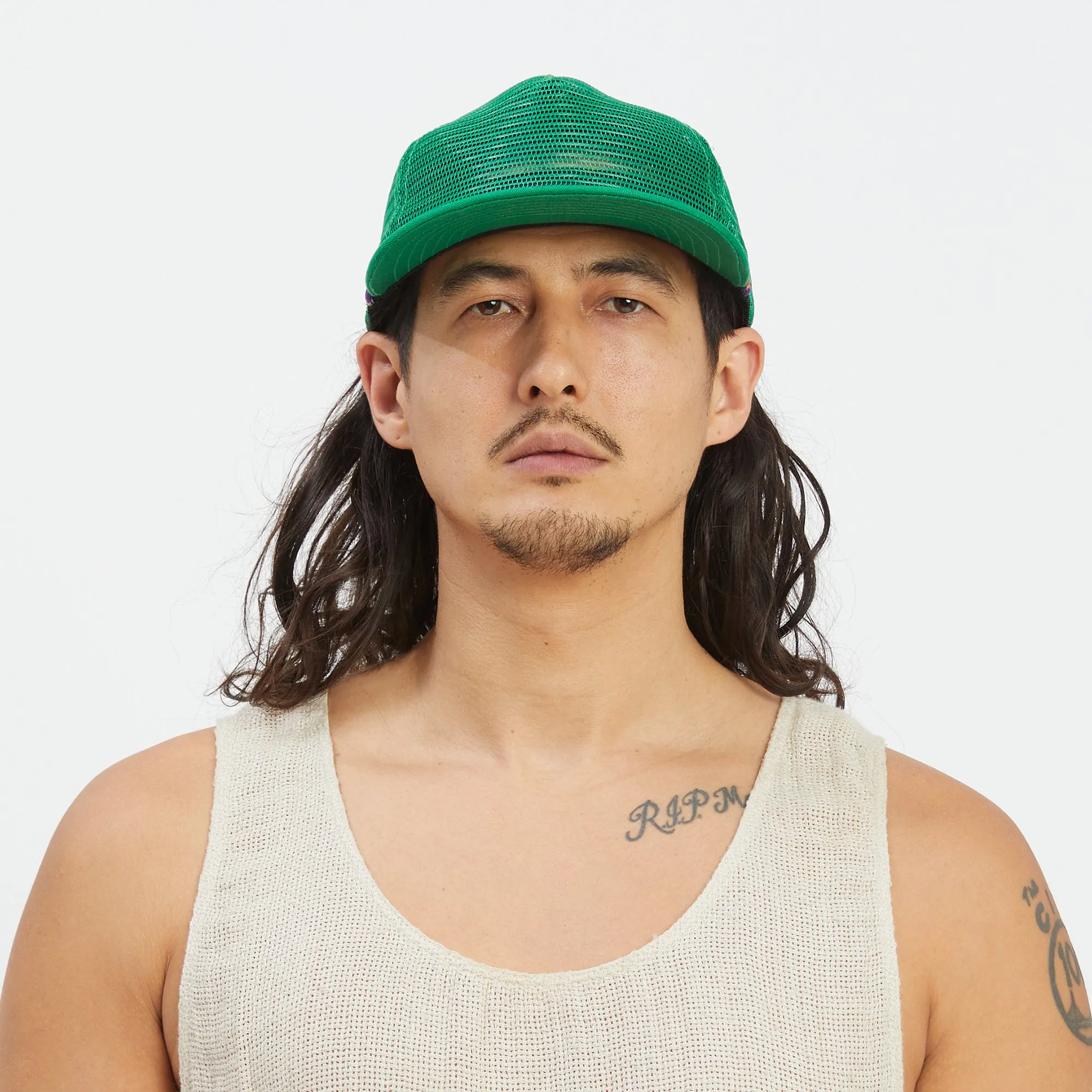 Mesh Hat - Kelly Green Mesh