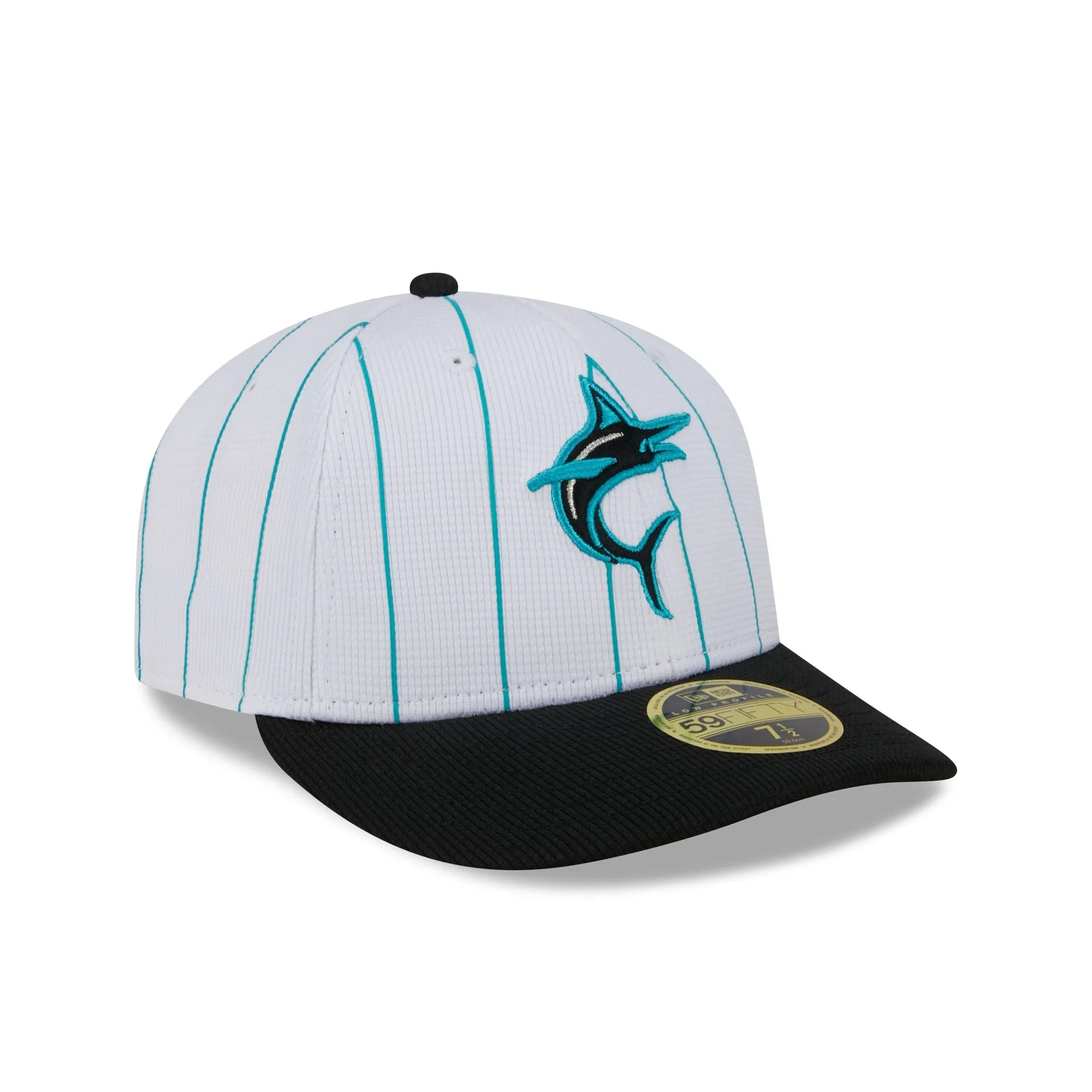 Miami Marlins 2024 Batting Practice Low Profile 59FIFTY Fitted Hat