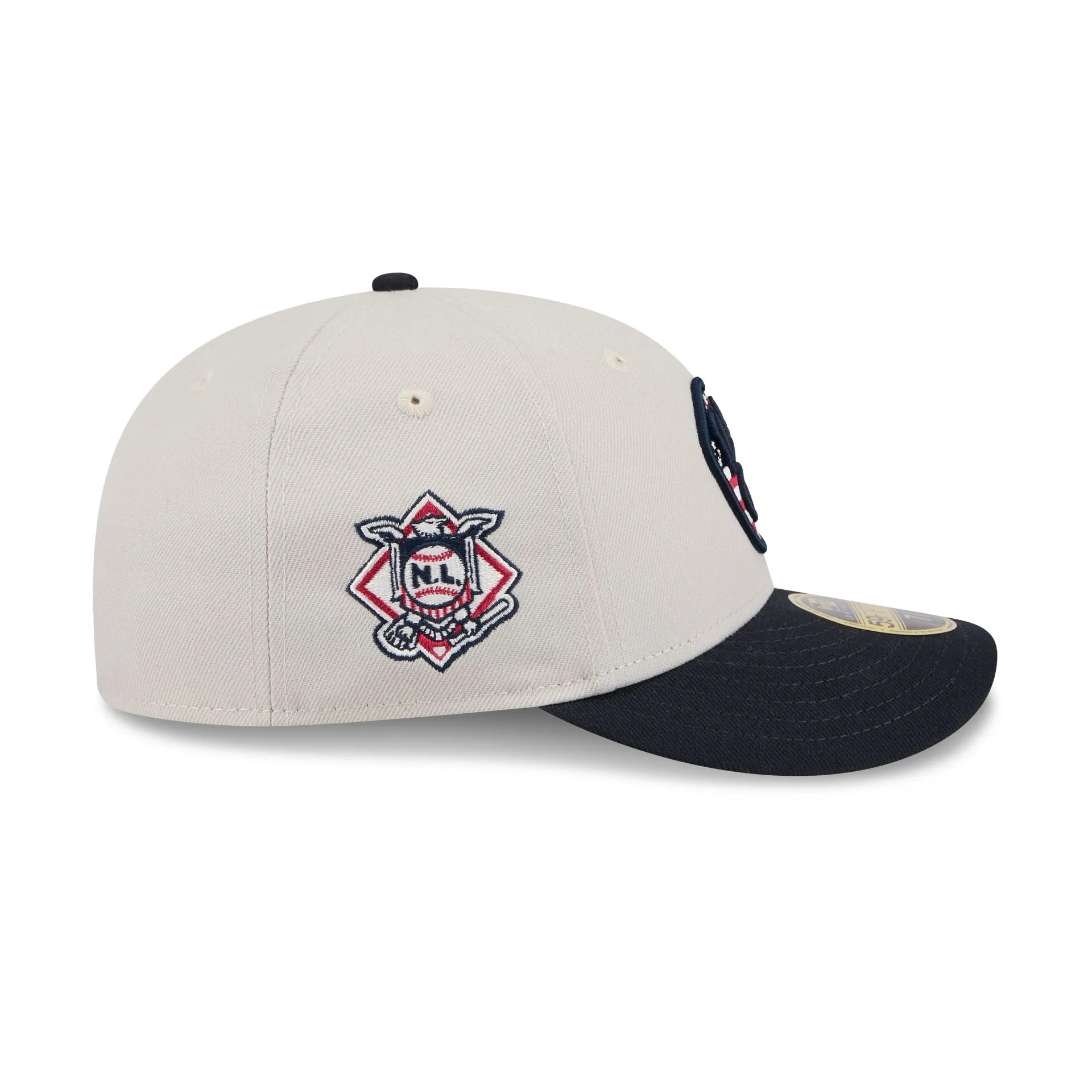 Milwaukee Brewers Independence Day 2024 Low Profile 59FIFTY Fitted Hat