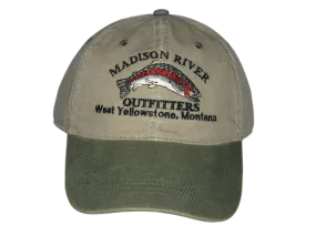 MRO Classic Logo Wear Ball Cap - Khaki / Conifer