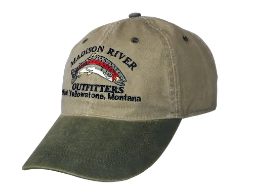 MRO Classic Logo Wear Ball Cap - Khaki / Conifer