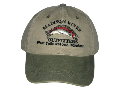 MRO Classic Logo Wear Ball Cap - Khaki / Conifer