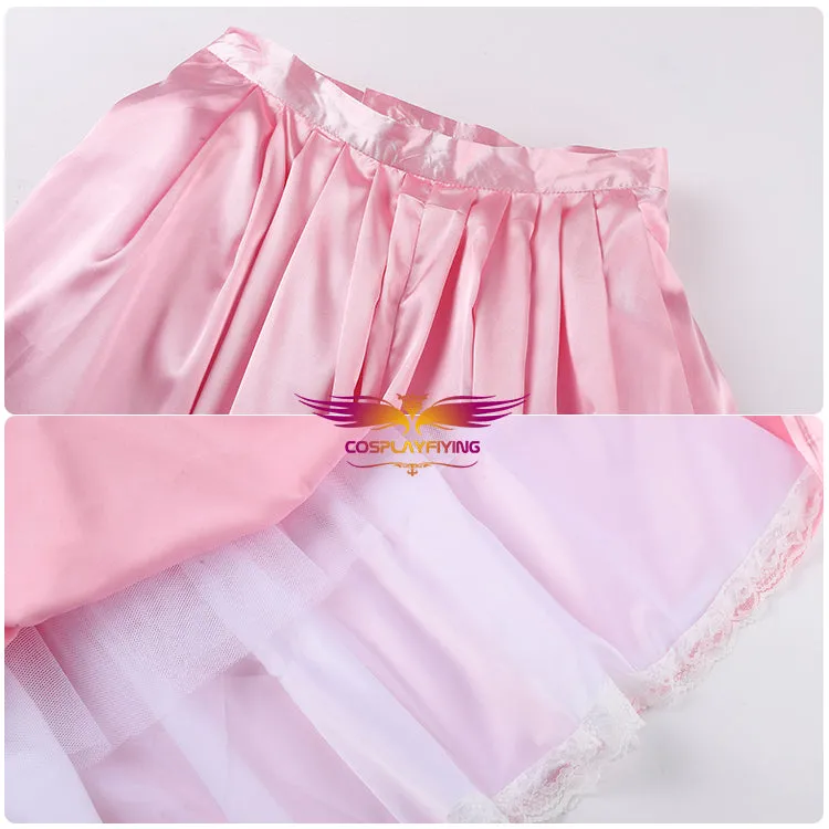 Musical Opera Hamilton Elizabeth Schuyler Eliza the Schuyler Sisters Pink Dress Cosplay Costume for Carnival Halloween Party