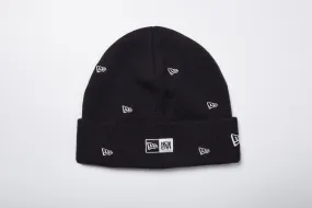 NEW ERA 4 DART BLACK CUFF BEANIE