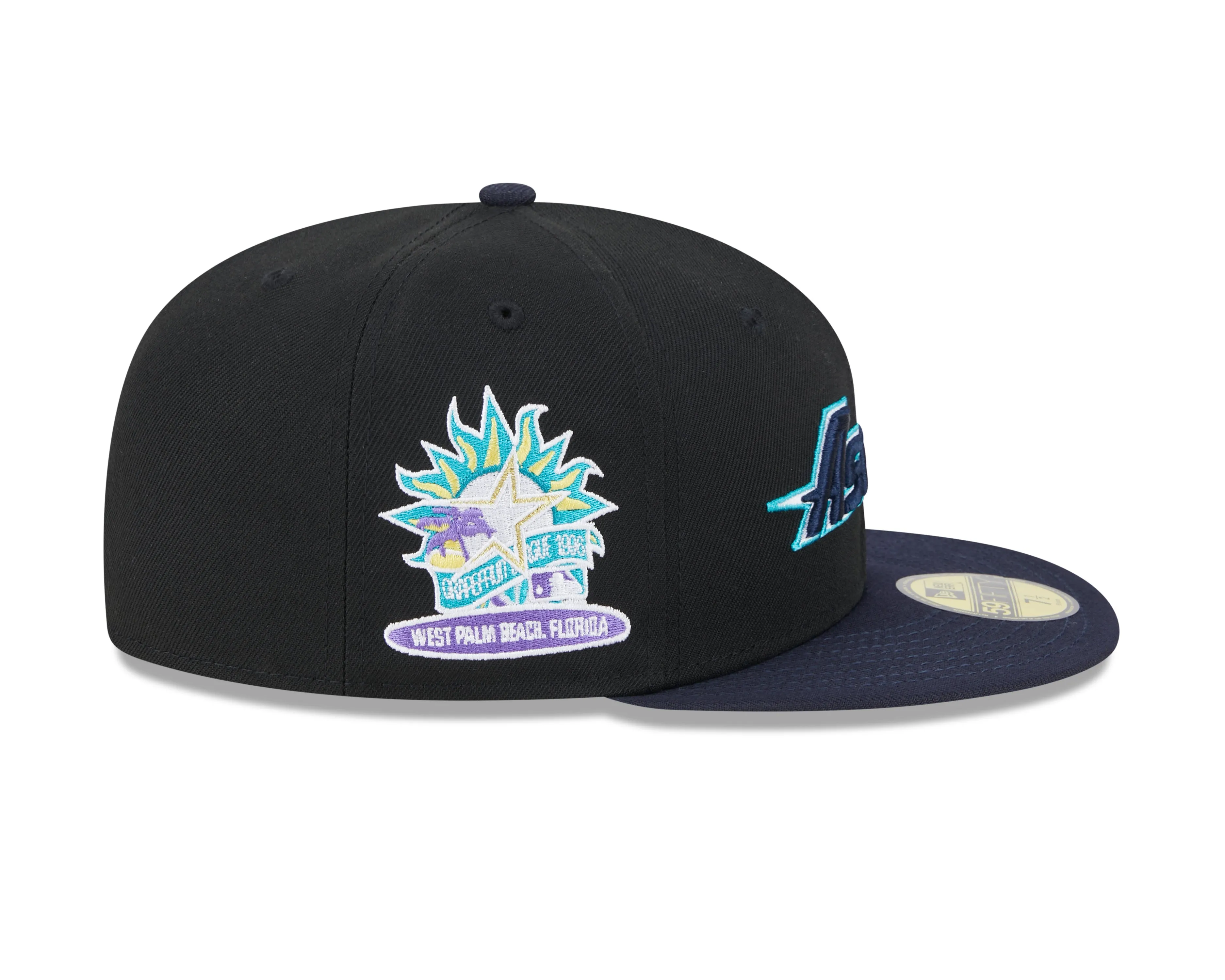 New Era - 59fifty Fitted Cap - Houston Astros - RETRO SPRING TRAINING - Black