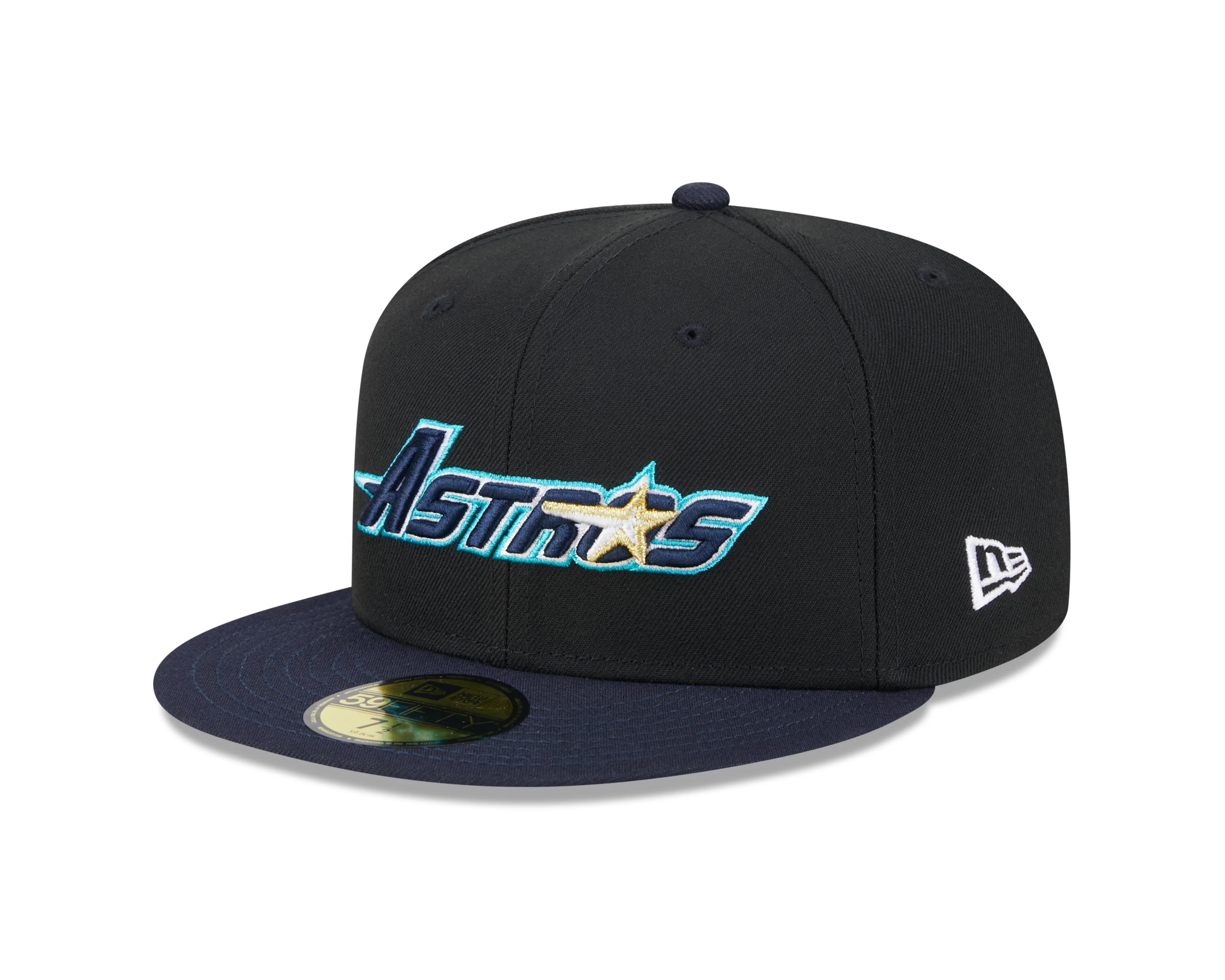 New Era - 59fifty Fitted Cap - Houston Astros - RETRO SPRING TRAINING - Black