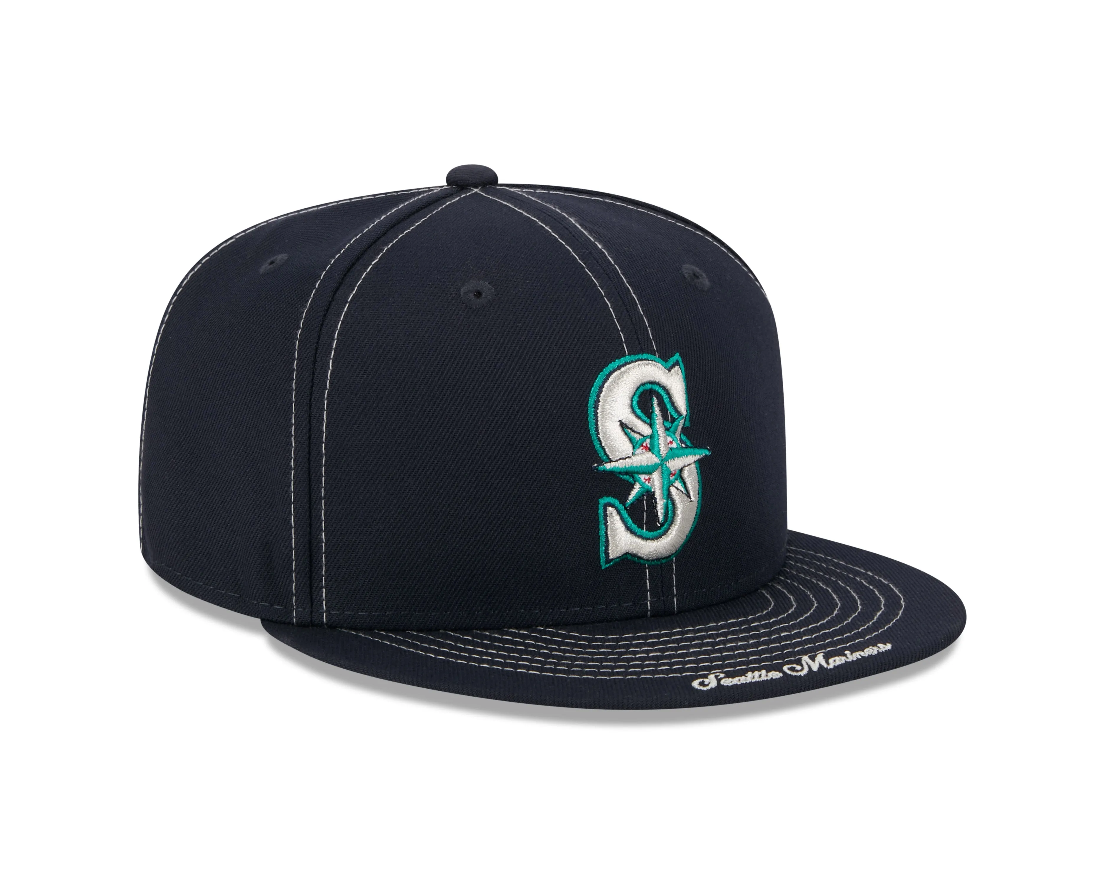 New Era - 59fifty Fitted Cap - Seattle Mariners - Summer Classic - Navy