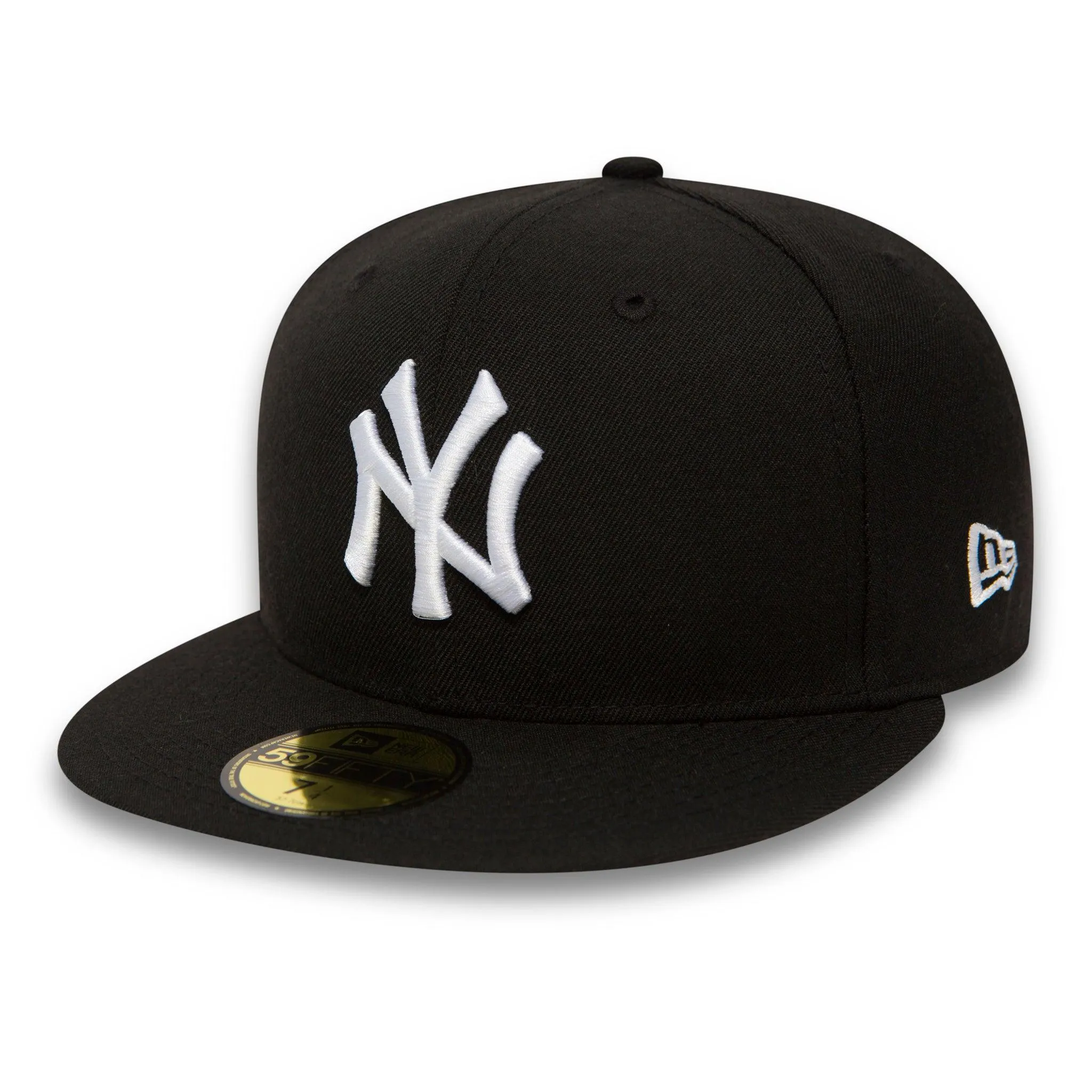 NEW ERA 59FIFTY NEW YORK YANKEES BLACK / WHITE FITTED CAP