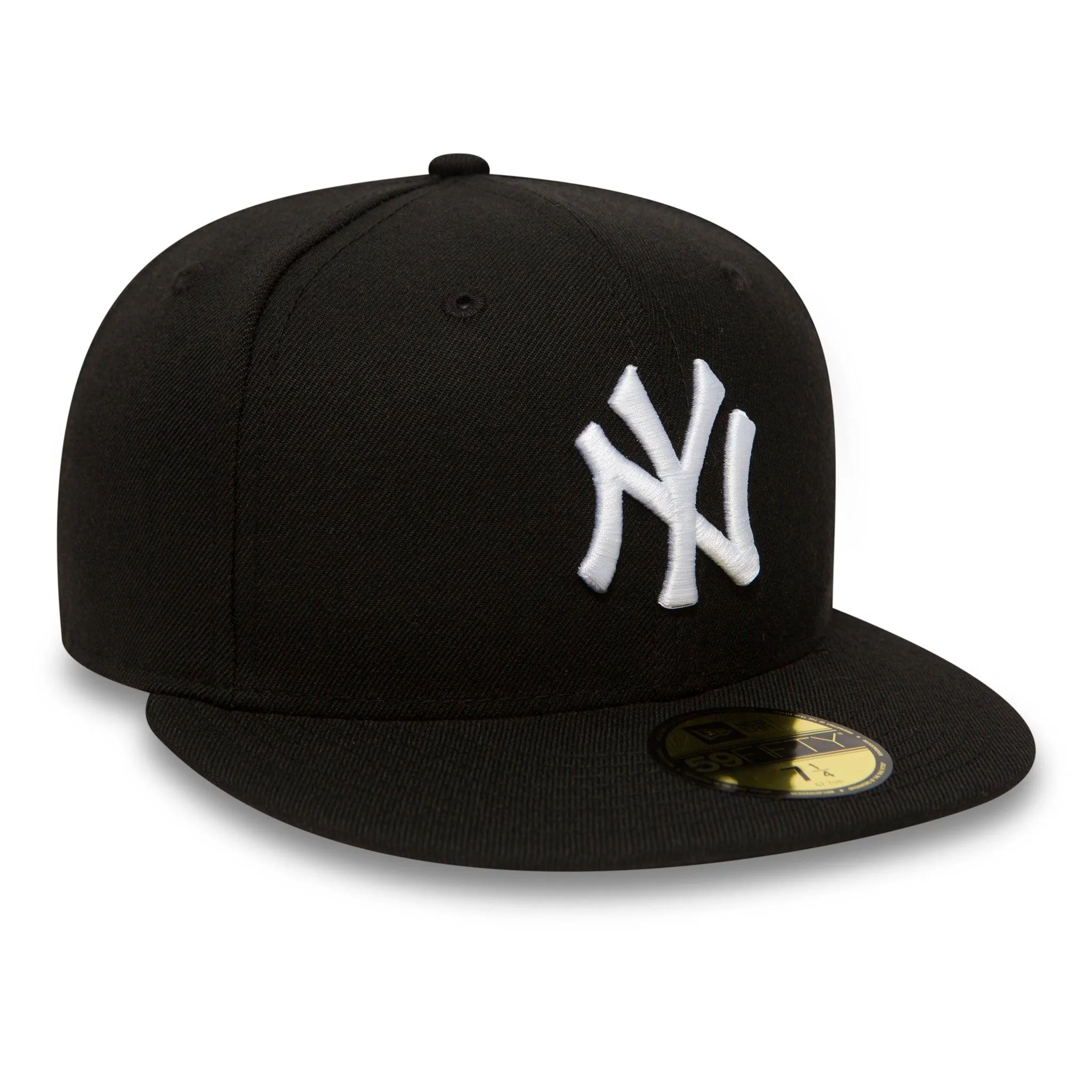 NEW ERA 59FIFTY NEW YORK YANKEES BLACK / WHITE FITTED CAP