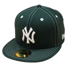 New Era - 59FIFTY - New York Yankees - Outside Stitch - Dark Green/Green UV