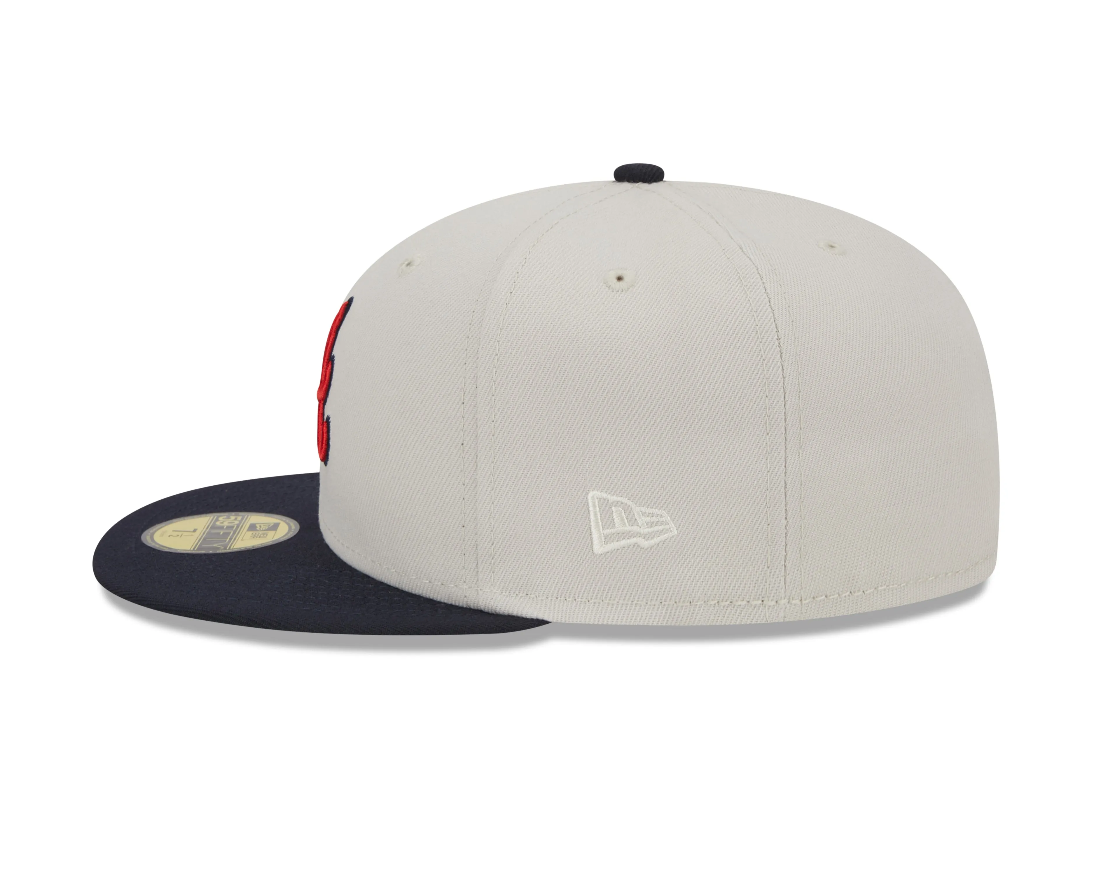 New Era - Atlanta Braves - 59Fifty Fitted - FARM TEAM - Stone