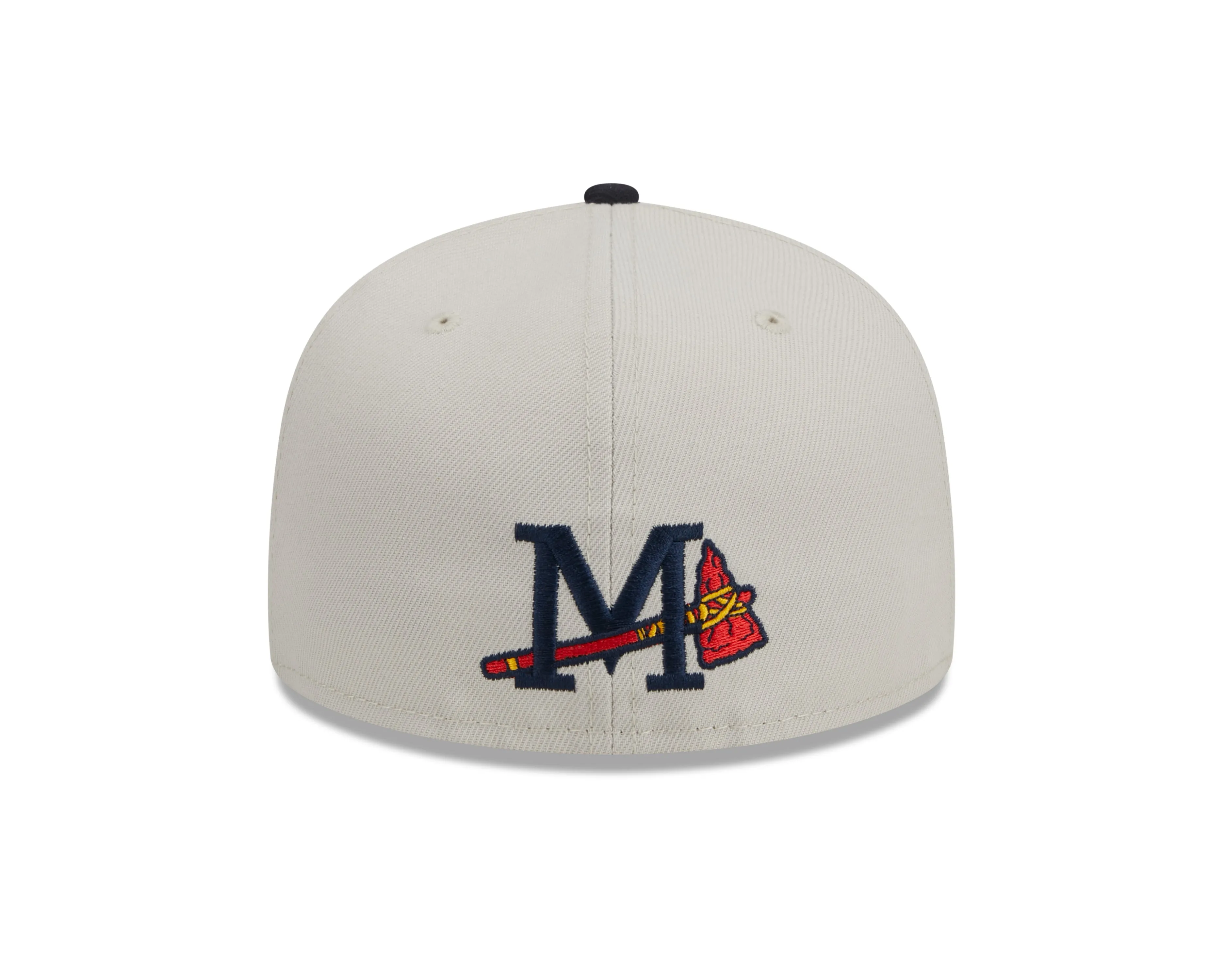 New Era - Atlanta Braves - 59Fifty Fitted - FARM TEAM - Stone