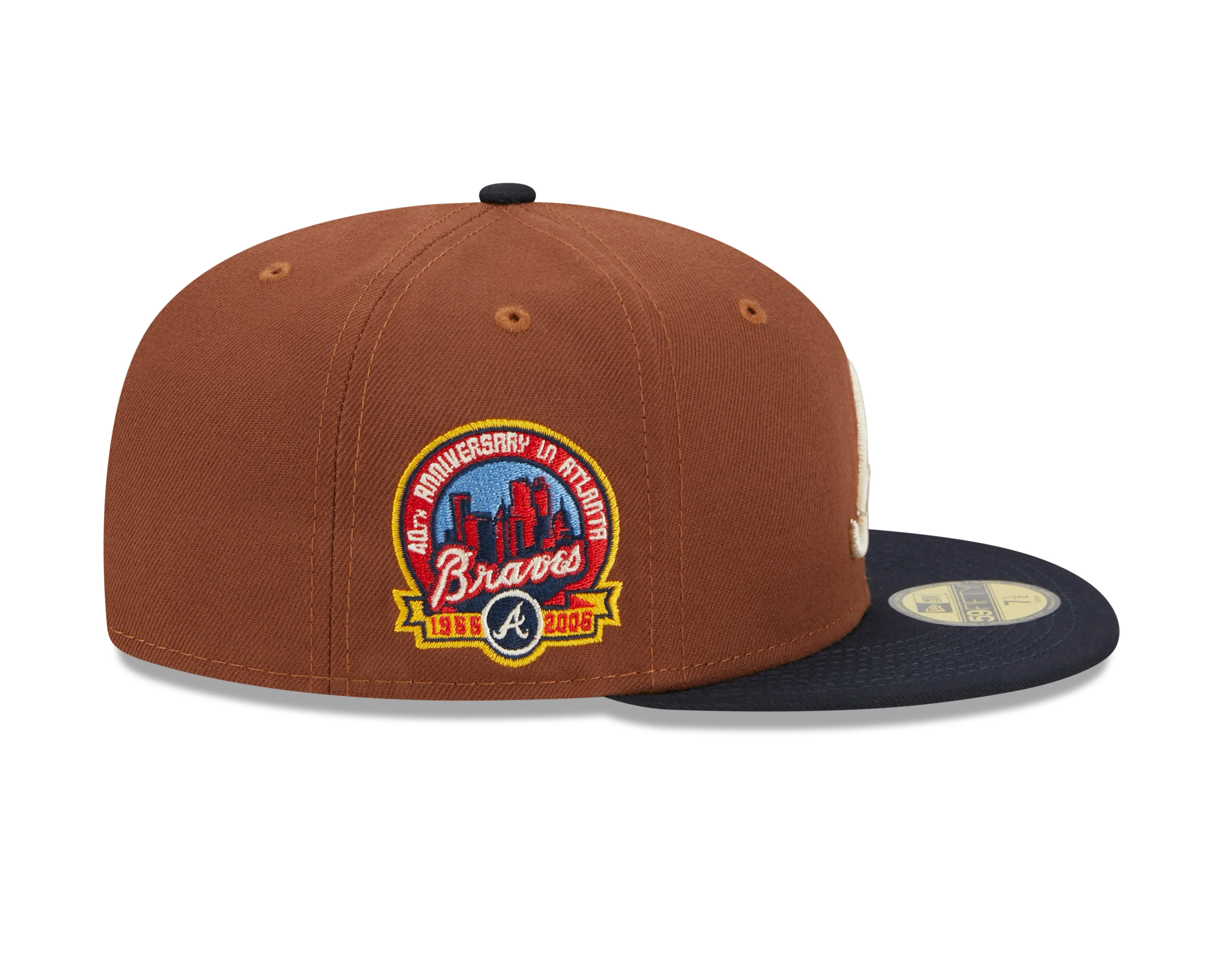 New Era - Atlanta Braves - HARVEST 59FIFTY Cap - Brown