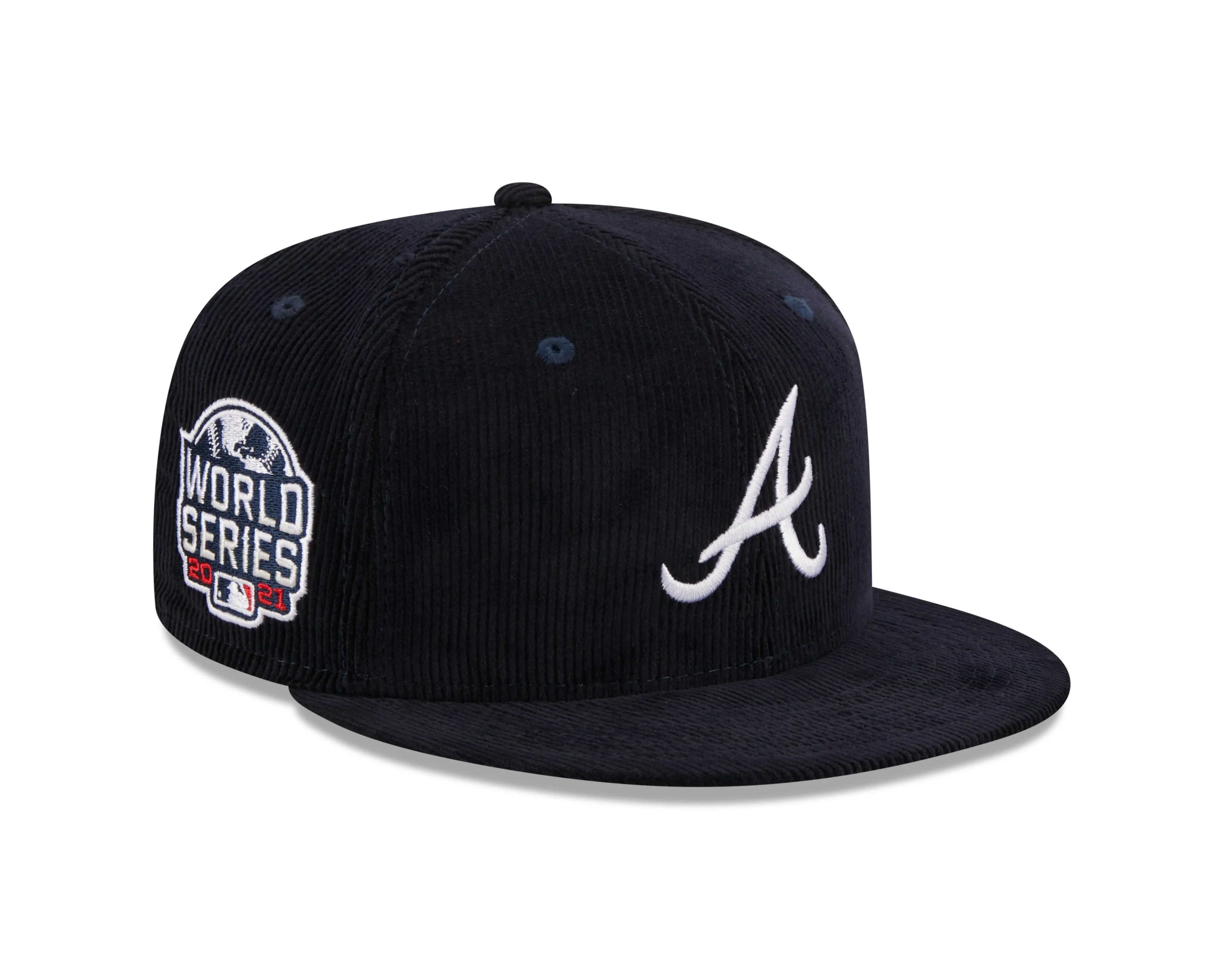 New Era - Atlanta Braves Throwback Cord - Navy