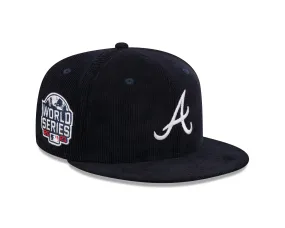 New Era - Atlanta Braves Throwback Cord - Navy