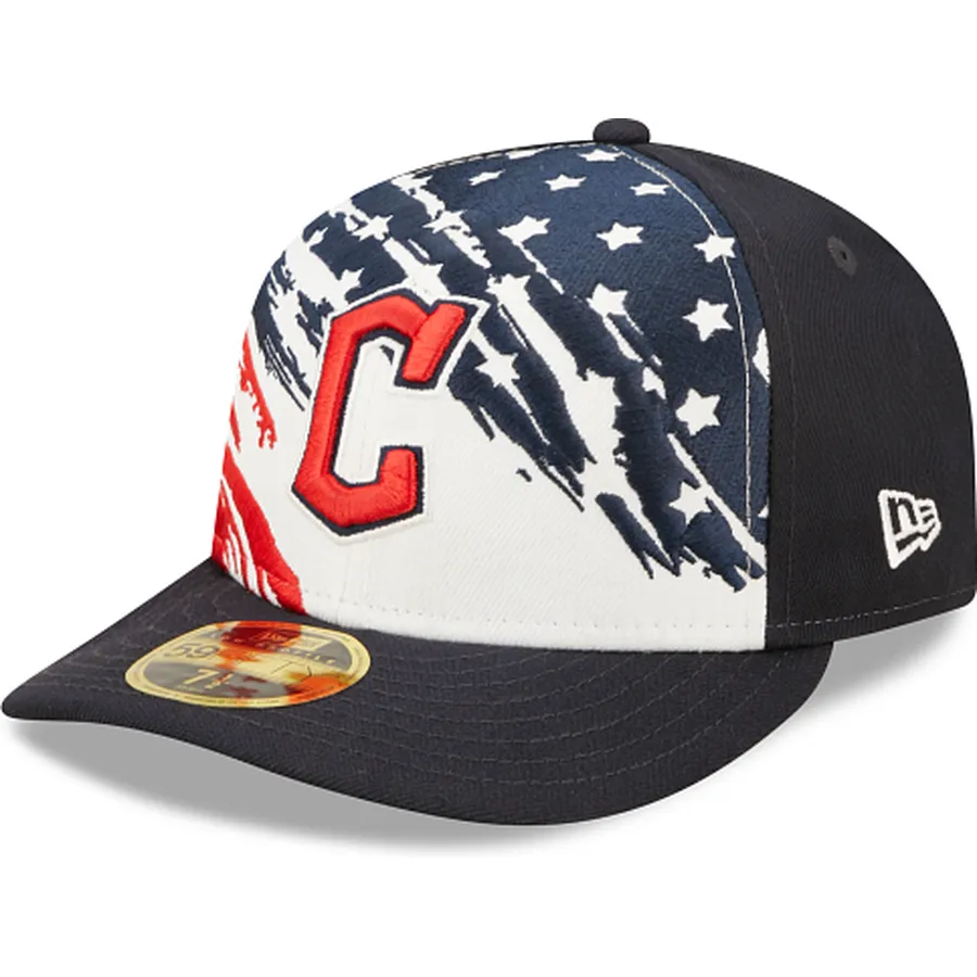 New Era  Cleveland Guardians Independence Day 2022 Low Profile 59FIFTY Fitted Hat