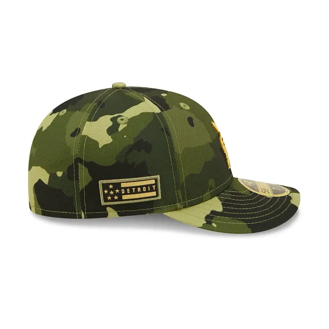 New Era  Detroit Tigers 2022 Armed Forces Day Low Profile 59FIFTY Fitted Hat
