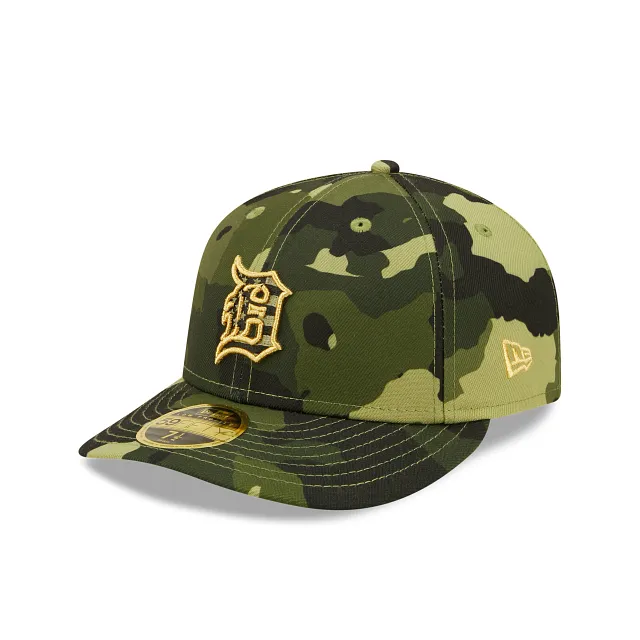 New Era  Detroit Tigers 2022 Armed Forces Day Low Profile 59FIFTY Fitted Hat
