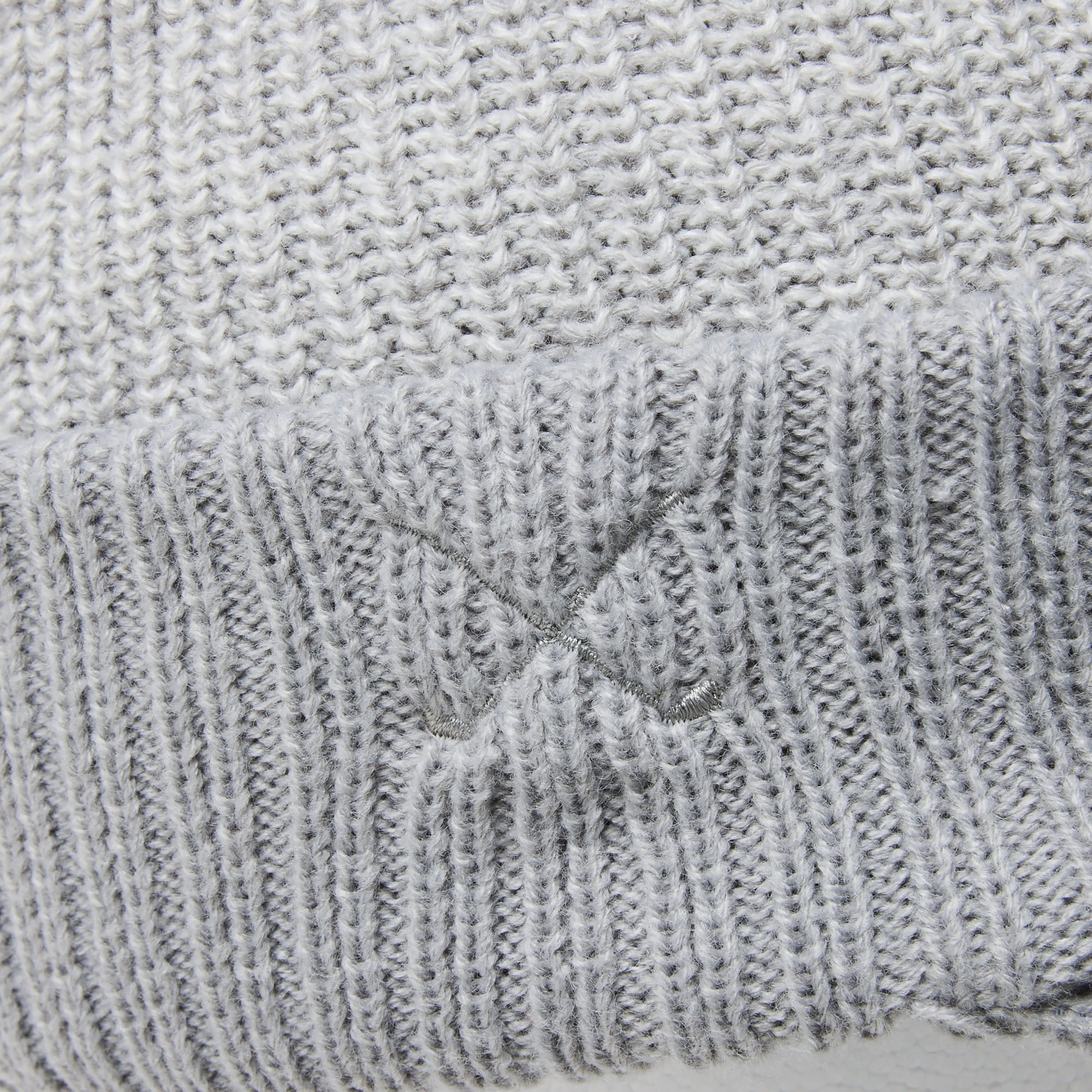 NEW ERA GOLF GRAY VISOR KNIT BEANIE
