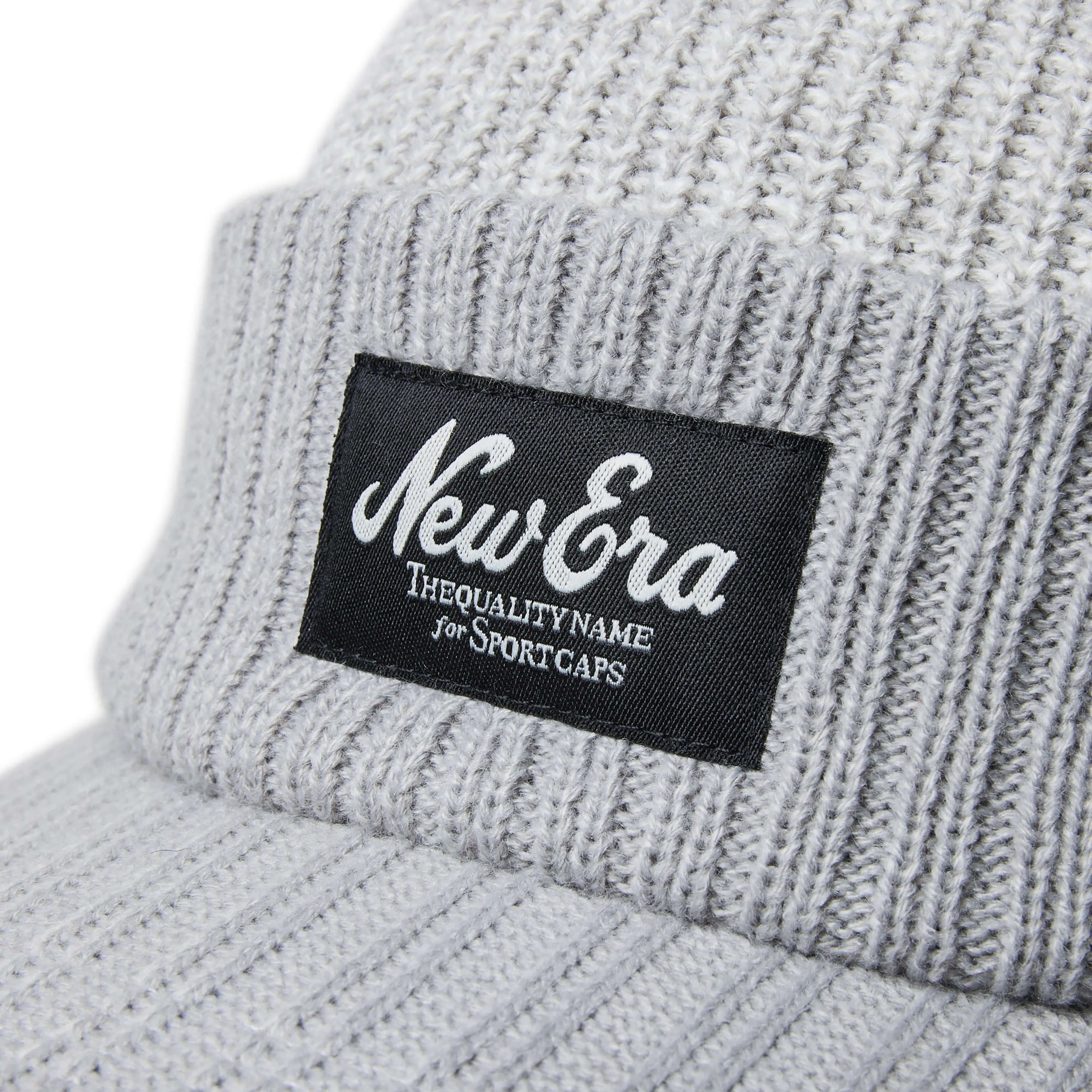 NEW ERA GOLF GRAY VISOR KNIT BEANIE